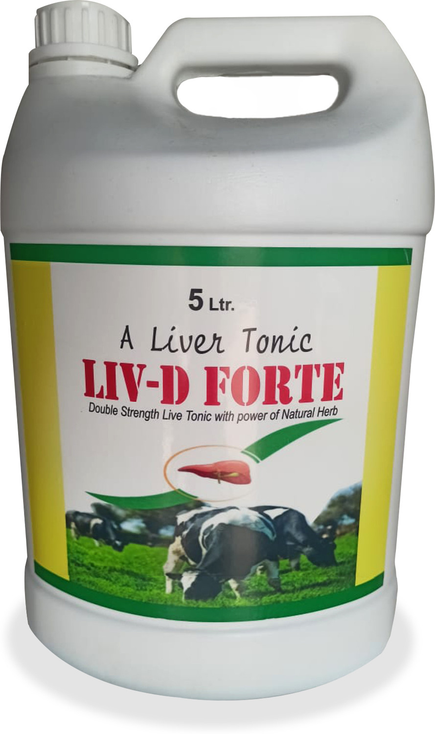 Image of Deeligent Biotech LIV D Forte Liver Tonic for Pets | Boosts Appetite & Digestion | Detox Formula Pet Health Supplements