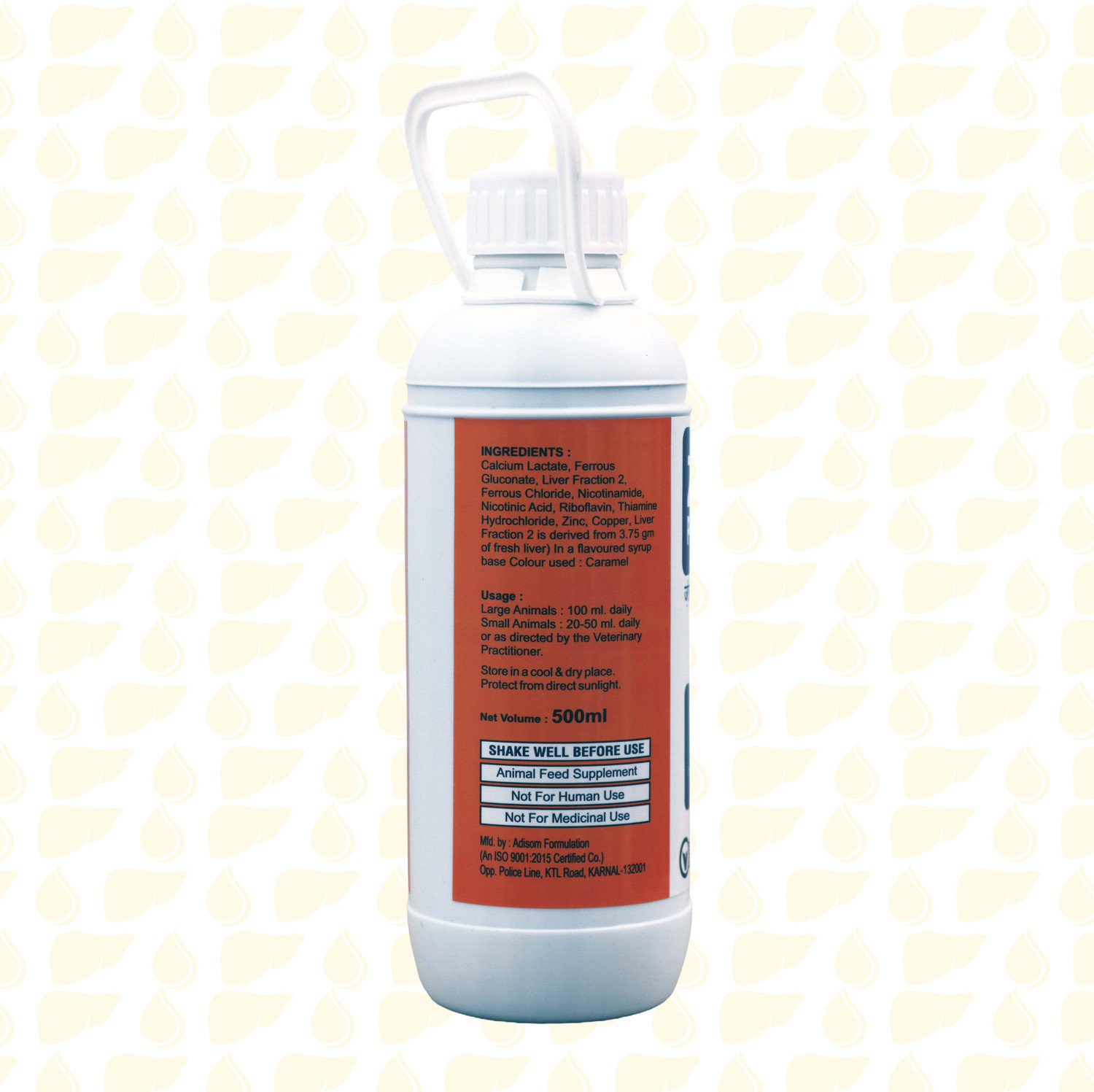 Image of Zorliv Liquid Feed Supplement | Supports Liver and Blood Plasma Health in All Cattle Pet Health Supplements