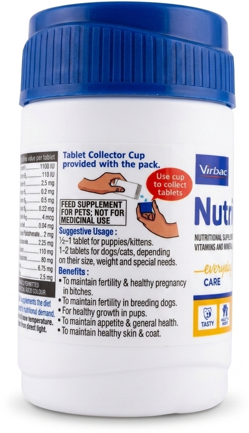 Image of Virbac Nutrich 30s Pet Health Supplements