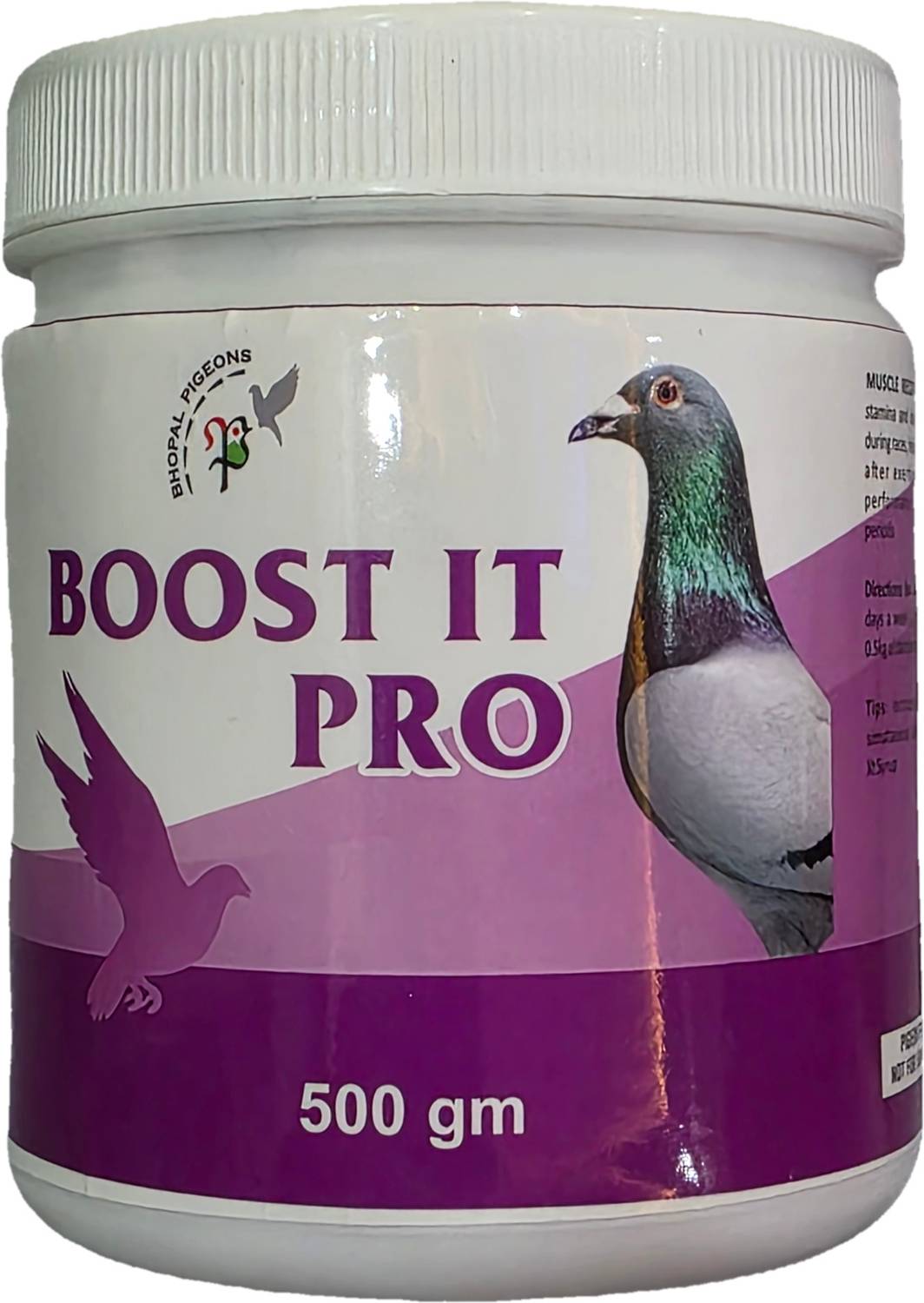 BOOST IT PRO Racing Pigeon Supplement, Muscle Recovery Support , 500 gm Powder Pet Health Supplements
