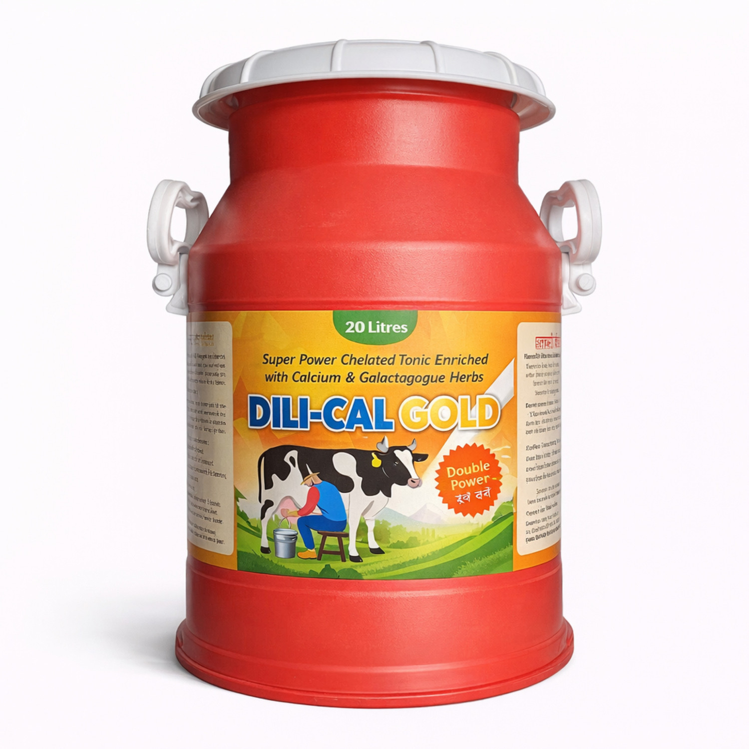 Image of Deeligent Biotech DILICAL Gold Calcium Supplement | Boosts Milk Yield,Strength & Immunity- Milkcan Pet Health Supplements