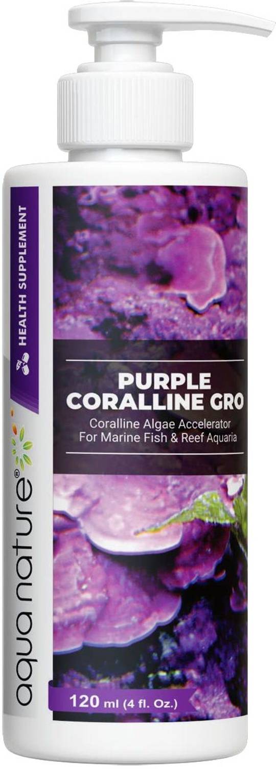 Aquanature Purple Coralline GRO Coralline Algae Growth Accelerator (120ml) Pet Health Supplements