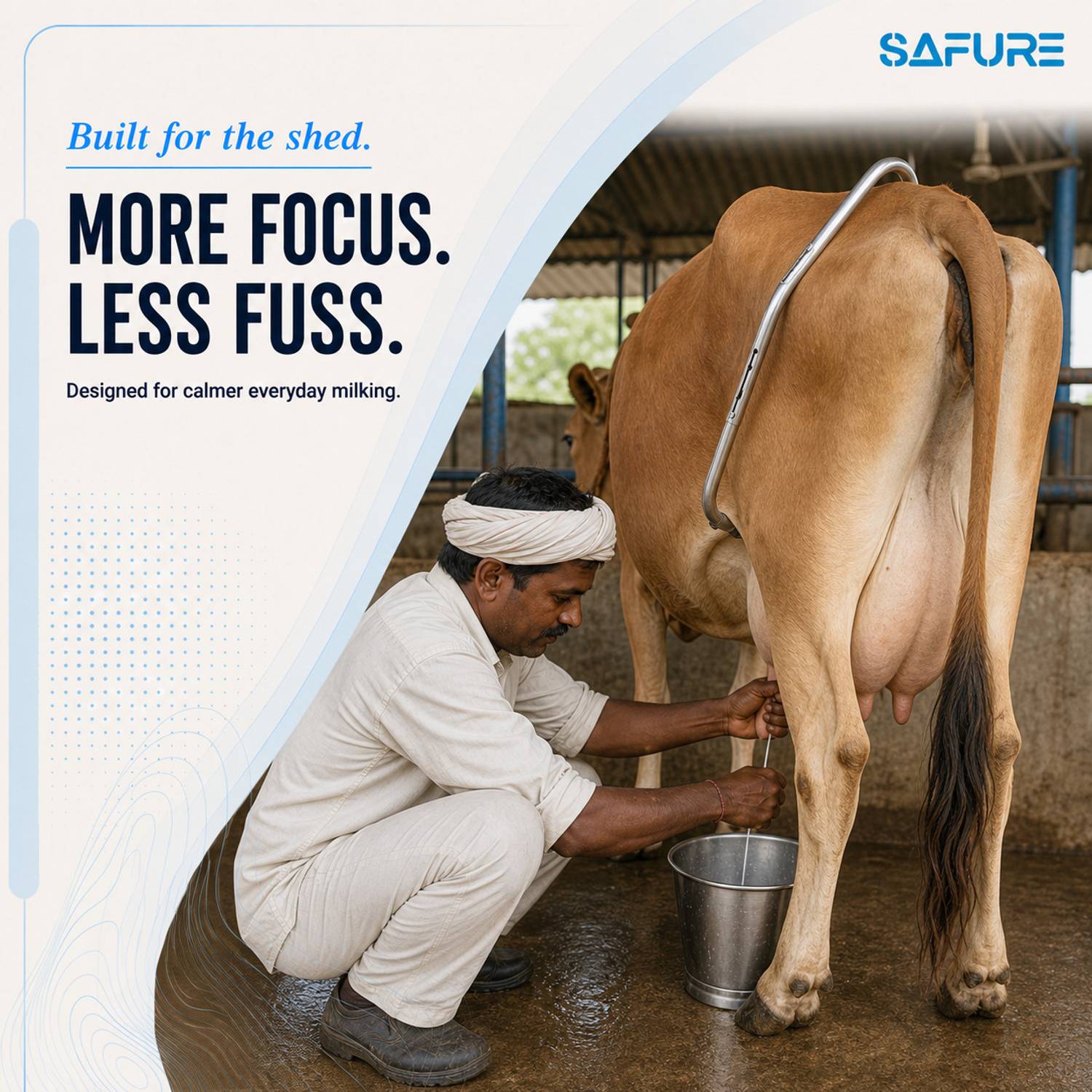 SAFURE Anti Kick Bar for Cows & Buffaloes - Image 4