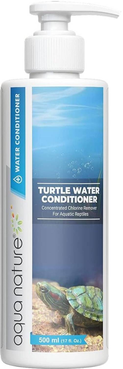 Aquanature Turtle Water Conditioner Concentrated Chlorine & Chloramine Remover Pet Health Supplements