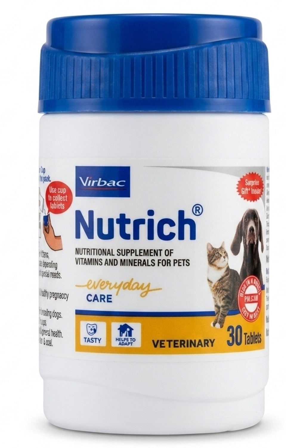 Image of Virbac Nutrich 30s Pet Health Supplements