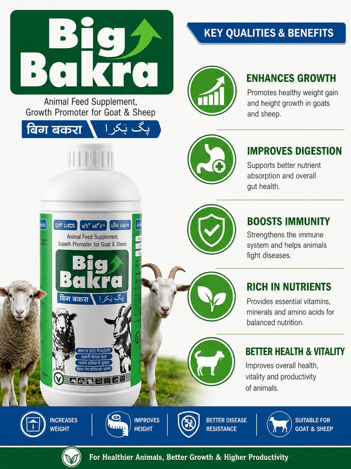 BIGBAKRA Goat & Sheep Growth Promotor - Image 3