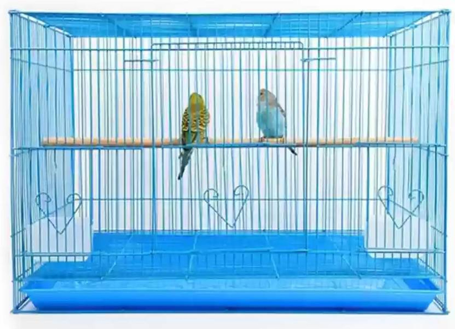 Image of PetJoy 2 Feet Birds Cage, Big House for Parrot, Rabbit and Small Pet Bird, Rabbit, Lizard, Mouse, Bird Cage