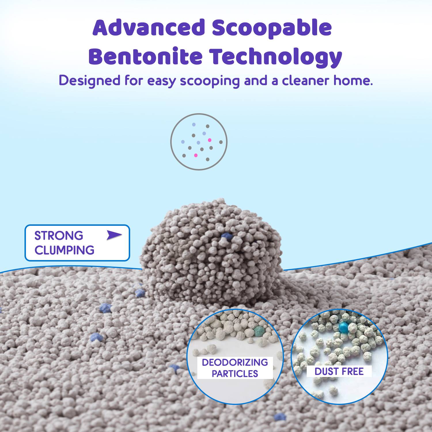 PETOSKA Lavender Fragrance Pet Litter Tray Refill - Image 4