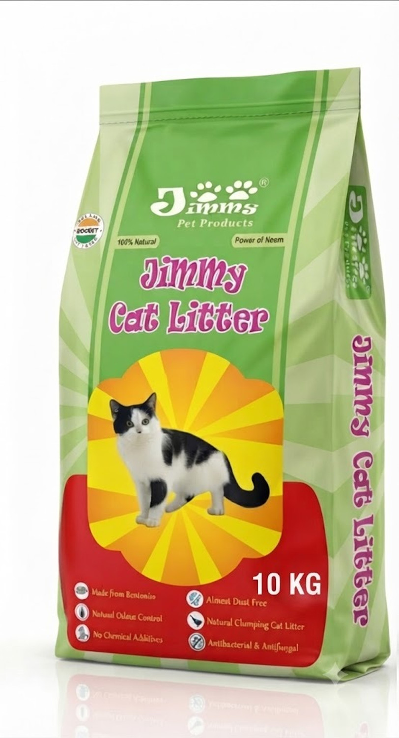 Jimmy Cat Litter JOJO 10 Kg STANDARD Granules Unscented Pet Litter Tray Refill