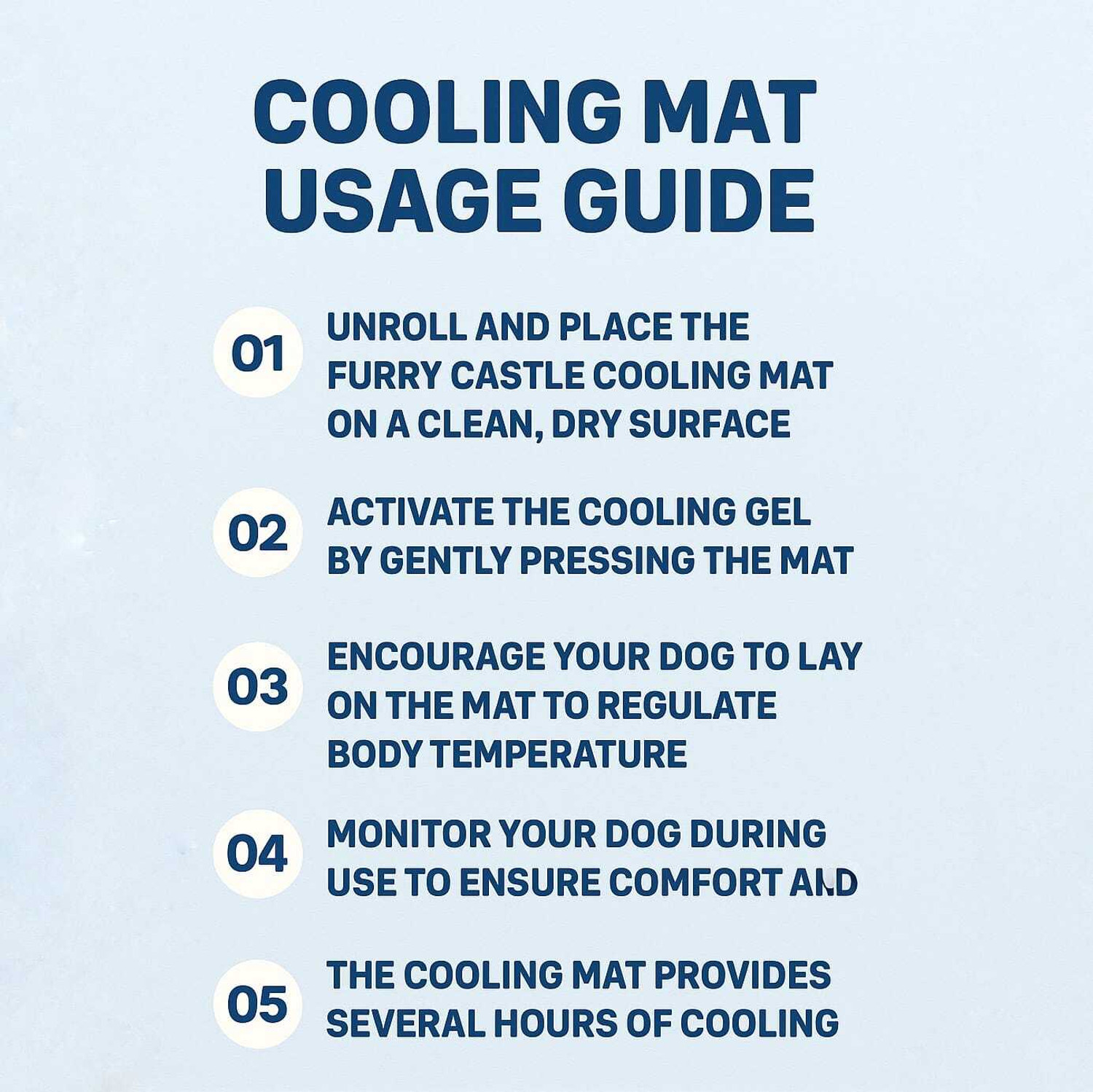 Image of Furry Castle Pawfectly Chill Mat, Avocado Vibes Edition- Beat the Heat in Style Cat, Dog, Rabbit Pet Mat