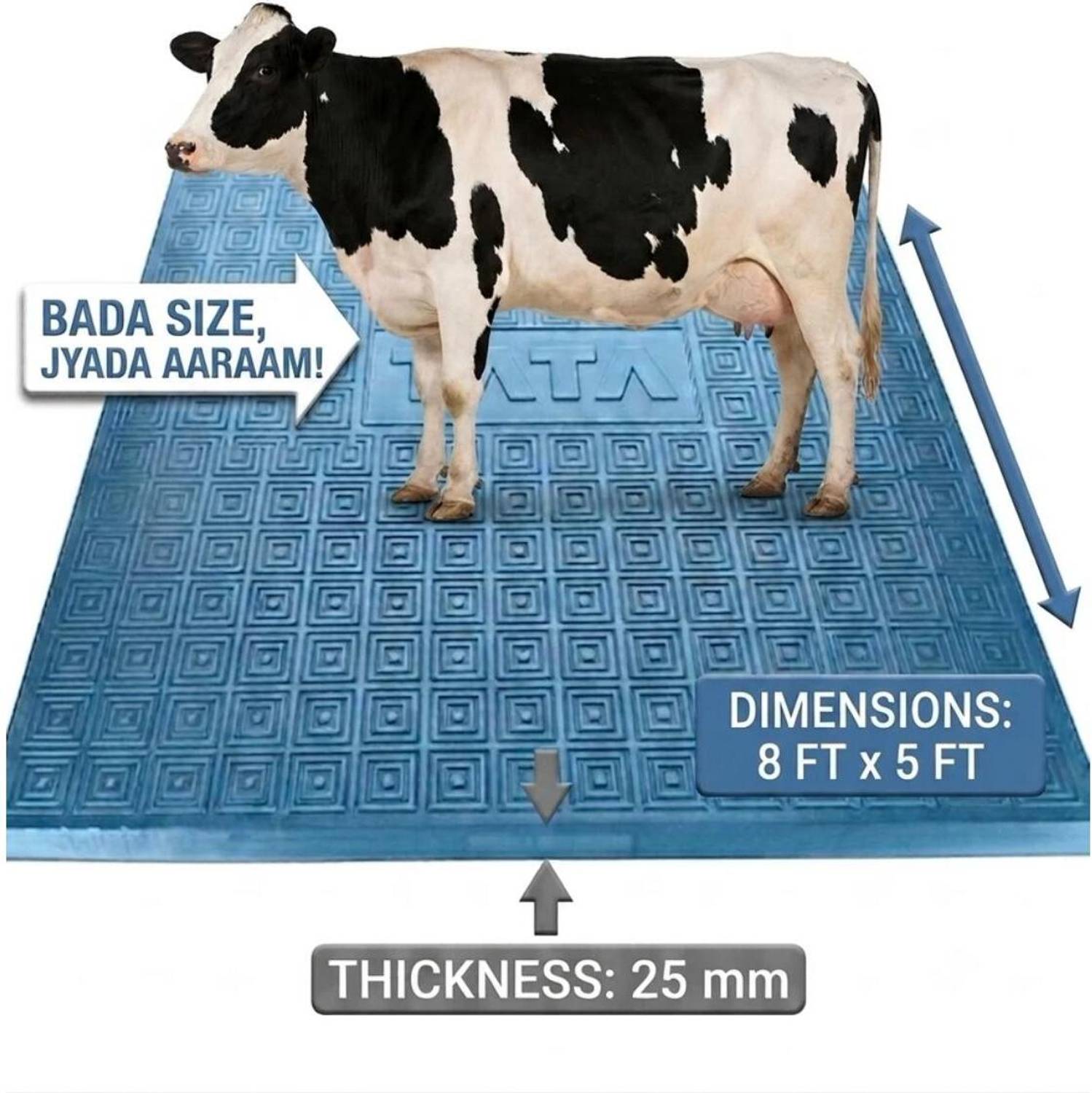 HAKEX 25mm Cow Pet Mat - Image 1
