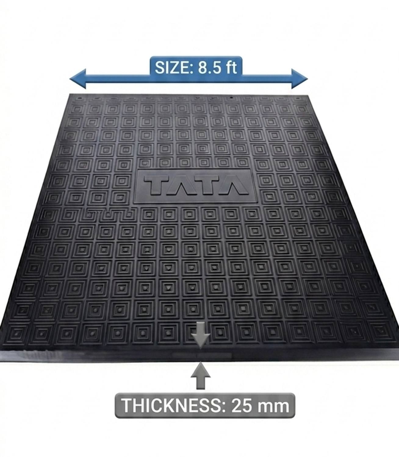 Image of PAONFIT TATA Cow Mat for all animals, BPA Free, Easy Clean Waterproof Heavy Thick 25mm Cow, Hamster Pet Mat