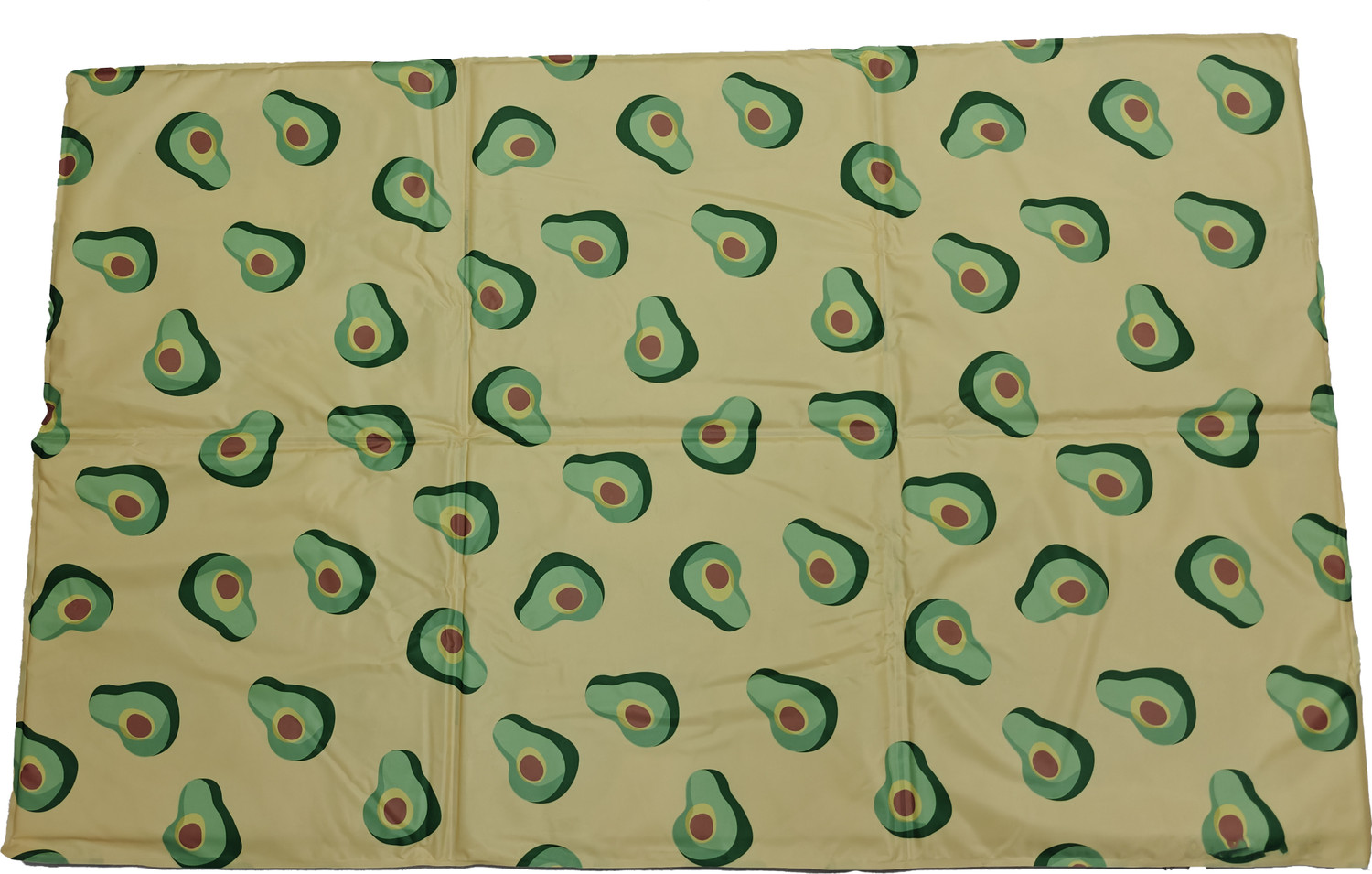 Image of Furry Castle Pawfectly Chill Mat, Avocado Vibes Edition- Beat the Heat in Style Cat, Dog, Rabbit Pet Mat