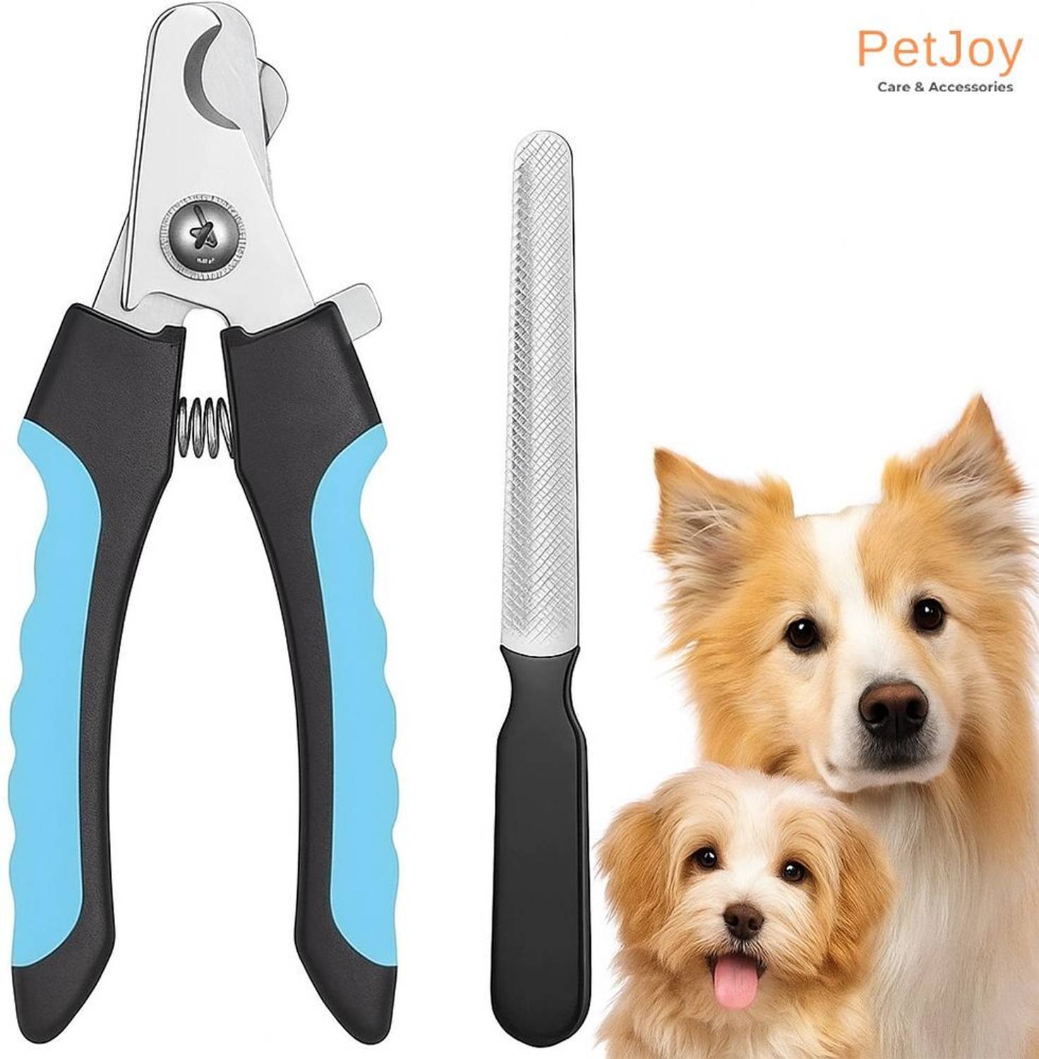 PetJoy Dog Nail Cutter with Filer (Large), Professional Nail Clip