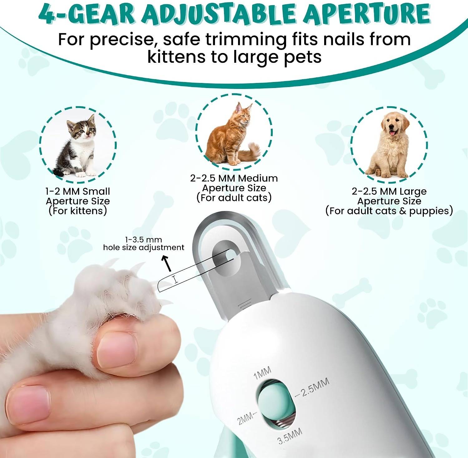Wagmart Pet Nail Trimmer Clipper - Image 2