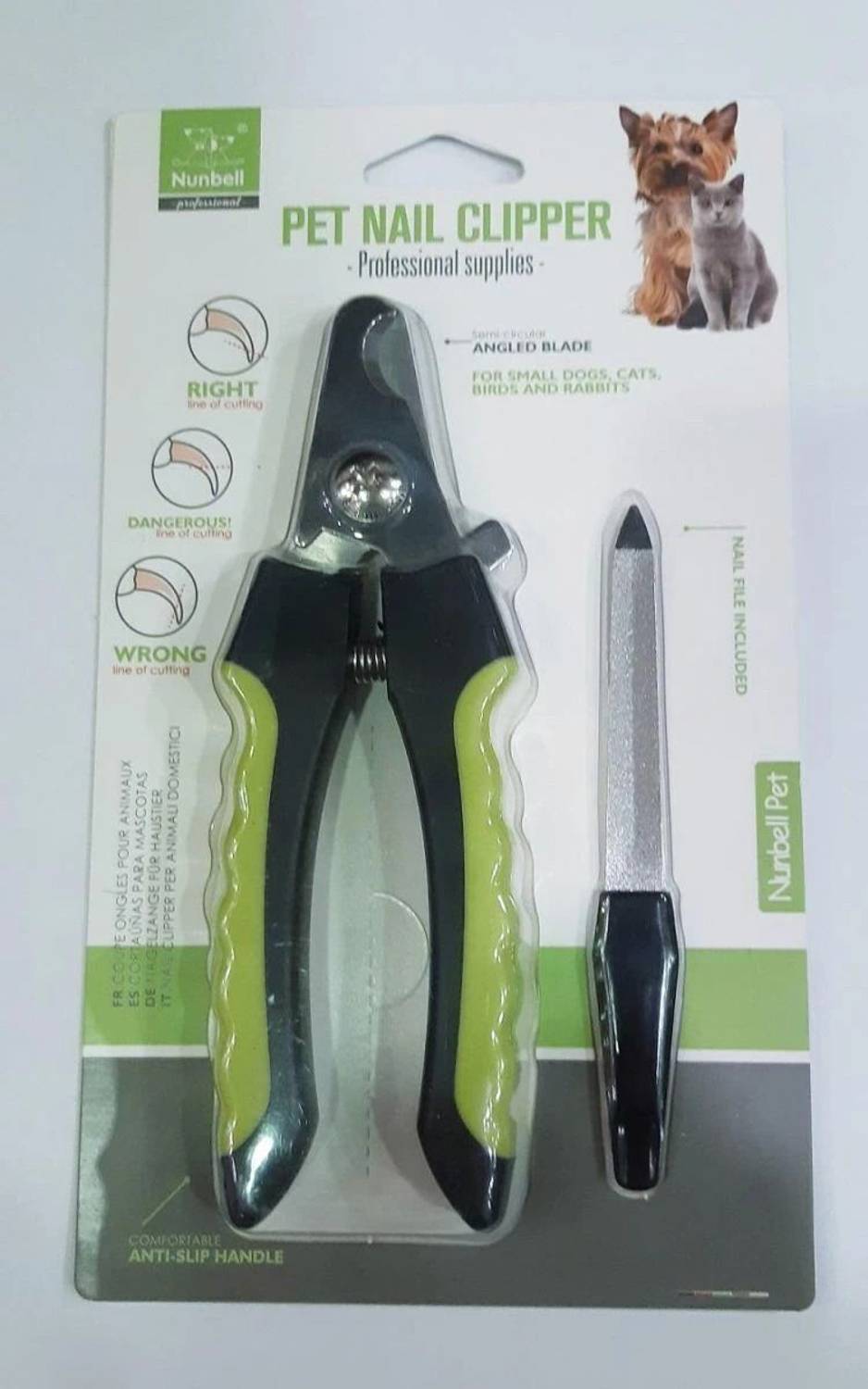 Nunbell Animal Nail Cutter Clipper Scissor Nail Clipper (For Dog,