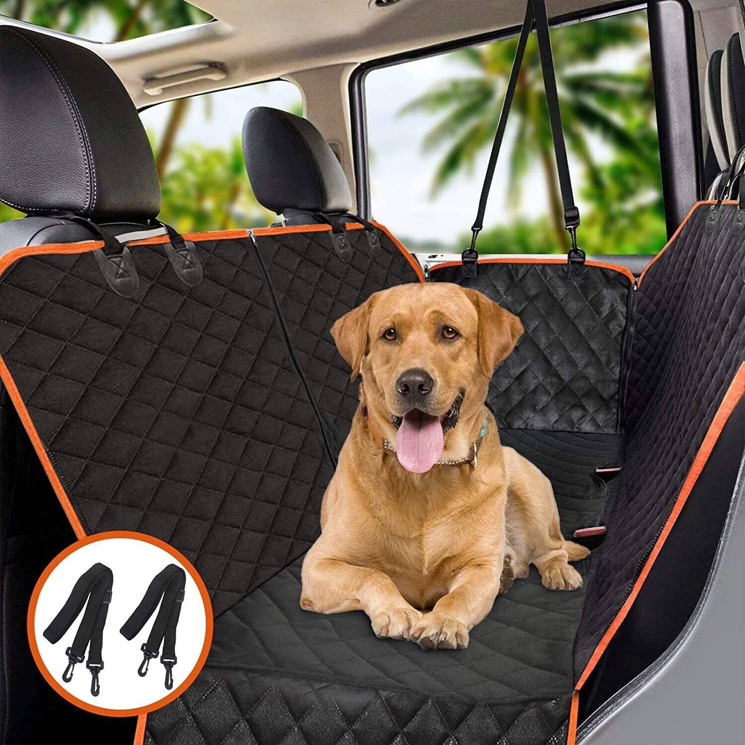 Ashok enterprises Car Seat Cover for Dog Zipped Side Flaps Heavy Duty Scratch Proof Seat Covers. Hammock Pet Seat Cover