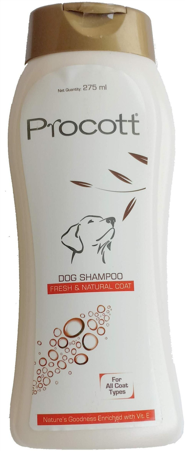 Image of Procott INTAS Dog Shampoo (Fresh & Natural Coat) Conditioning Fresh Dog Shampoo