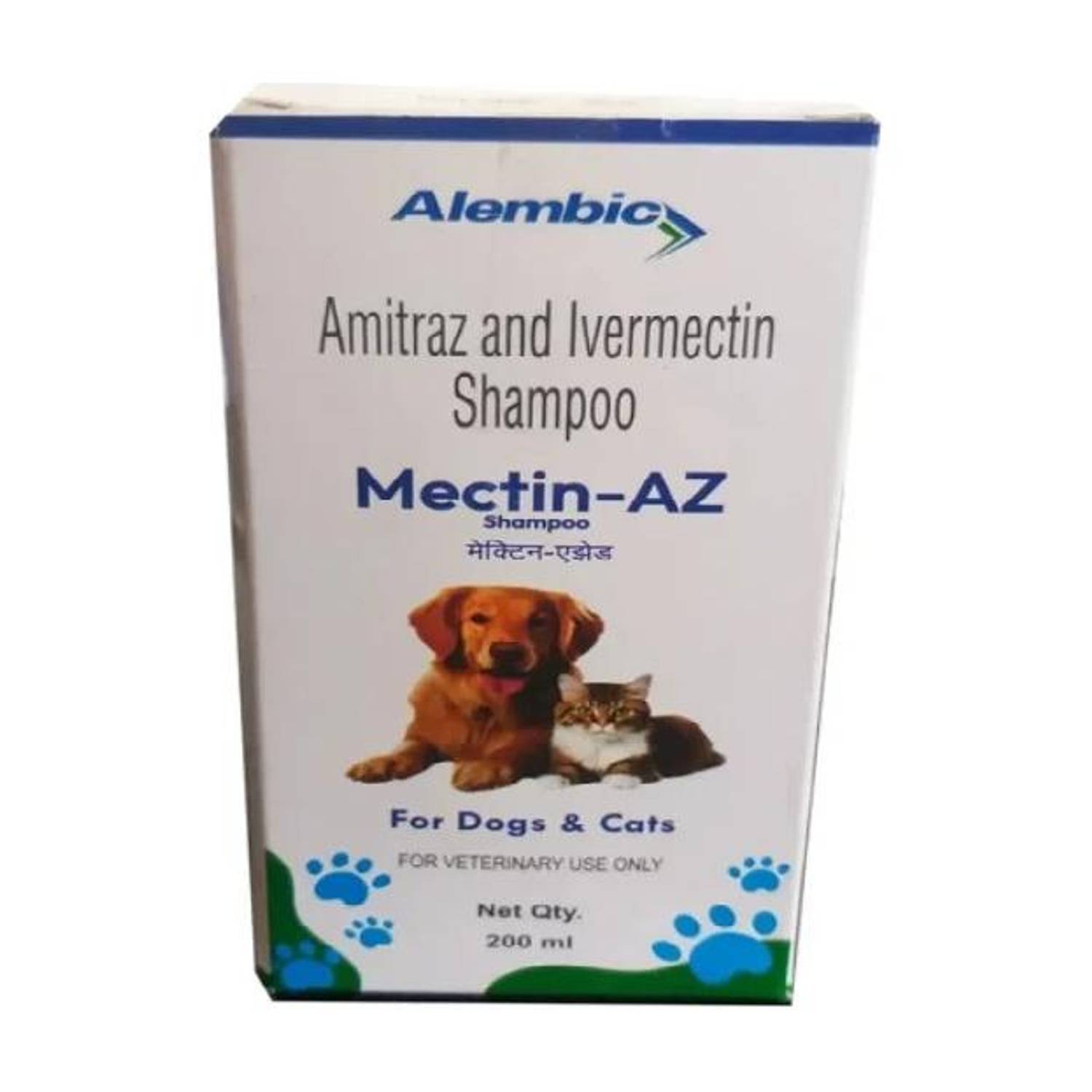 Alembic MECTIN-AZ SHAMPOO For Dogs and Cats Anti-parasitic Natural Dog, Cat Shampoo