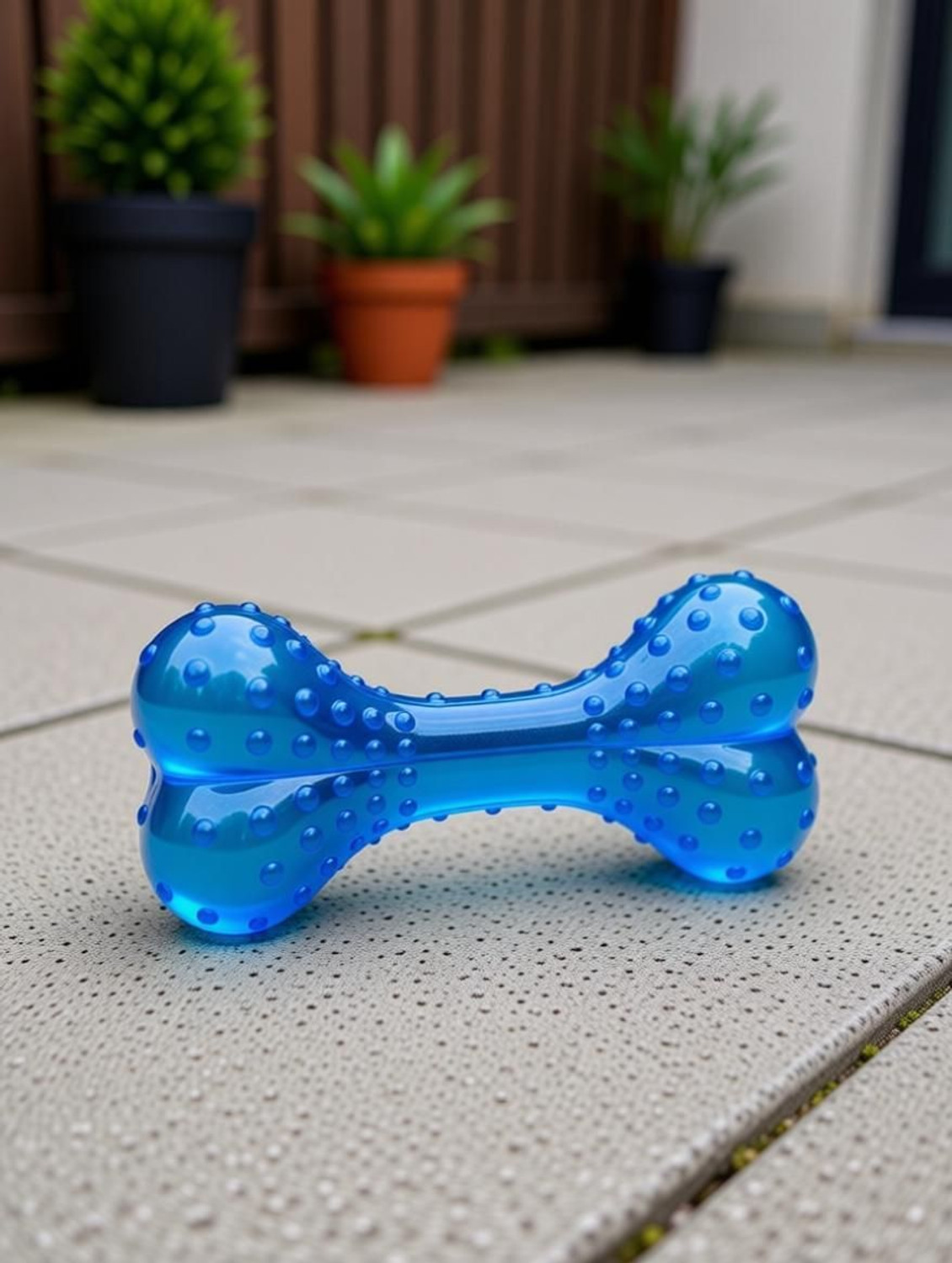 Image of decorvaiz Toys for Puppies & Small Dogs Toys | Rope Ball Toy | Chew Toys Cotton, Rubber Chew Toy, Rubber Toy, Training Aid, Tug Toy, Bone, Ball For Dog & Cat