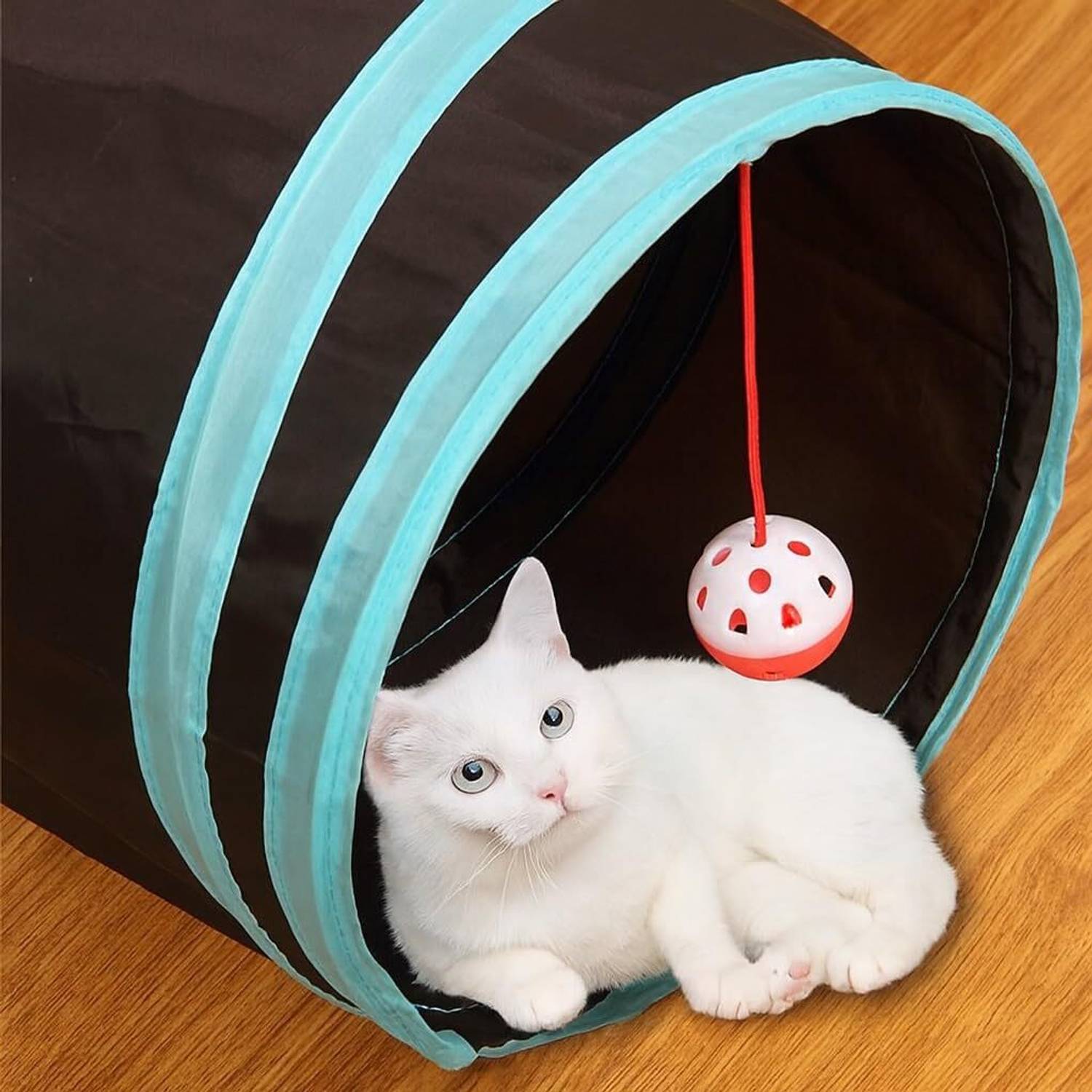 Furry Life Cat Tunnel Toy 5-Way - Image 3