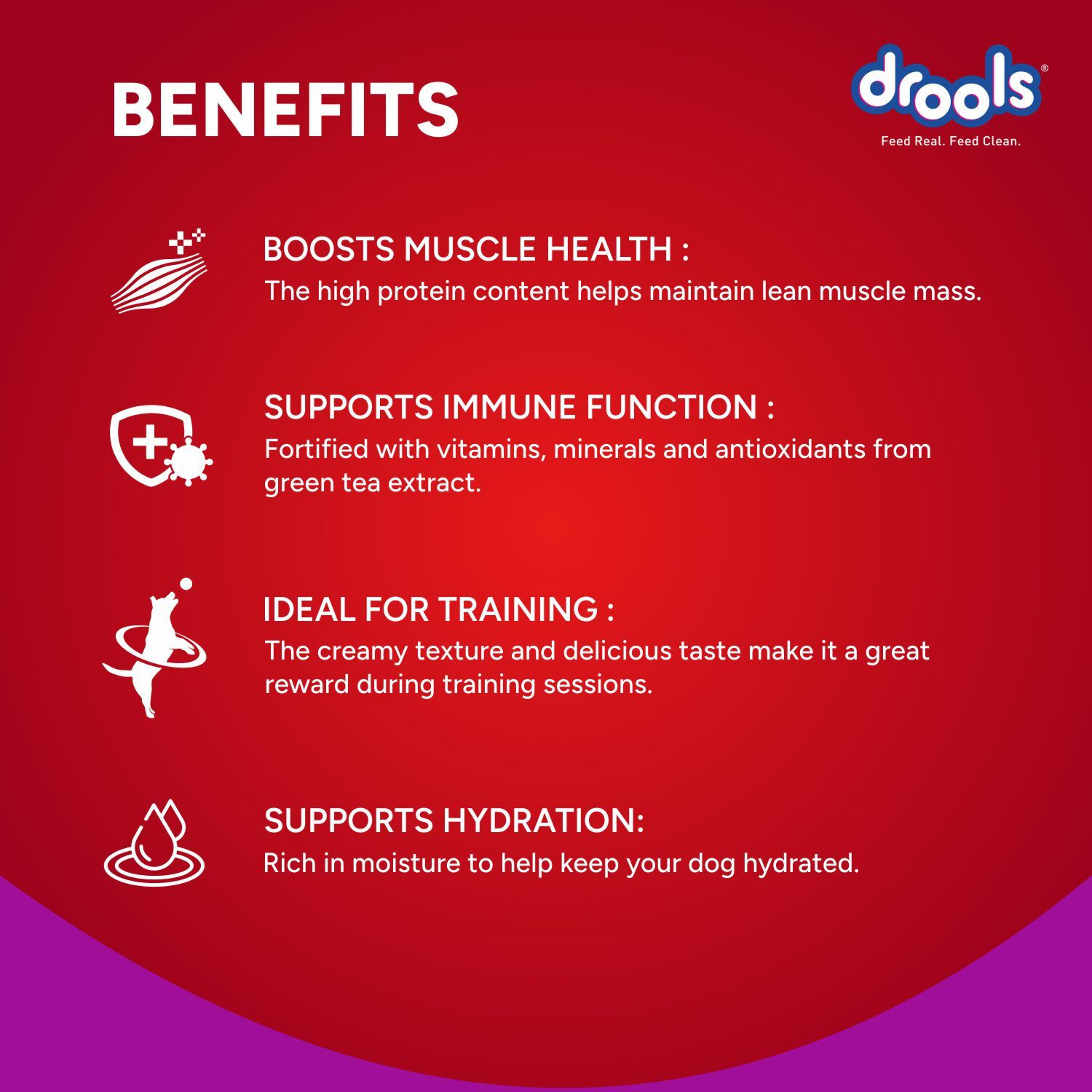 Image of Drools (15g x5),Creamy Sticks Tasty & Nutritious Snack for All Breeds, Strawberry Dog Treat