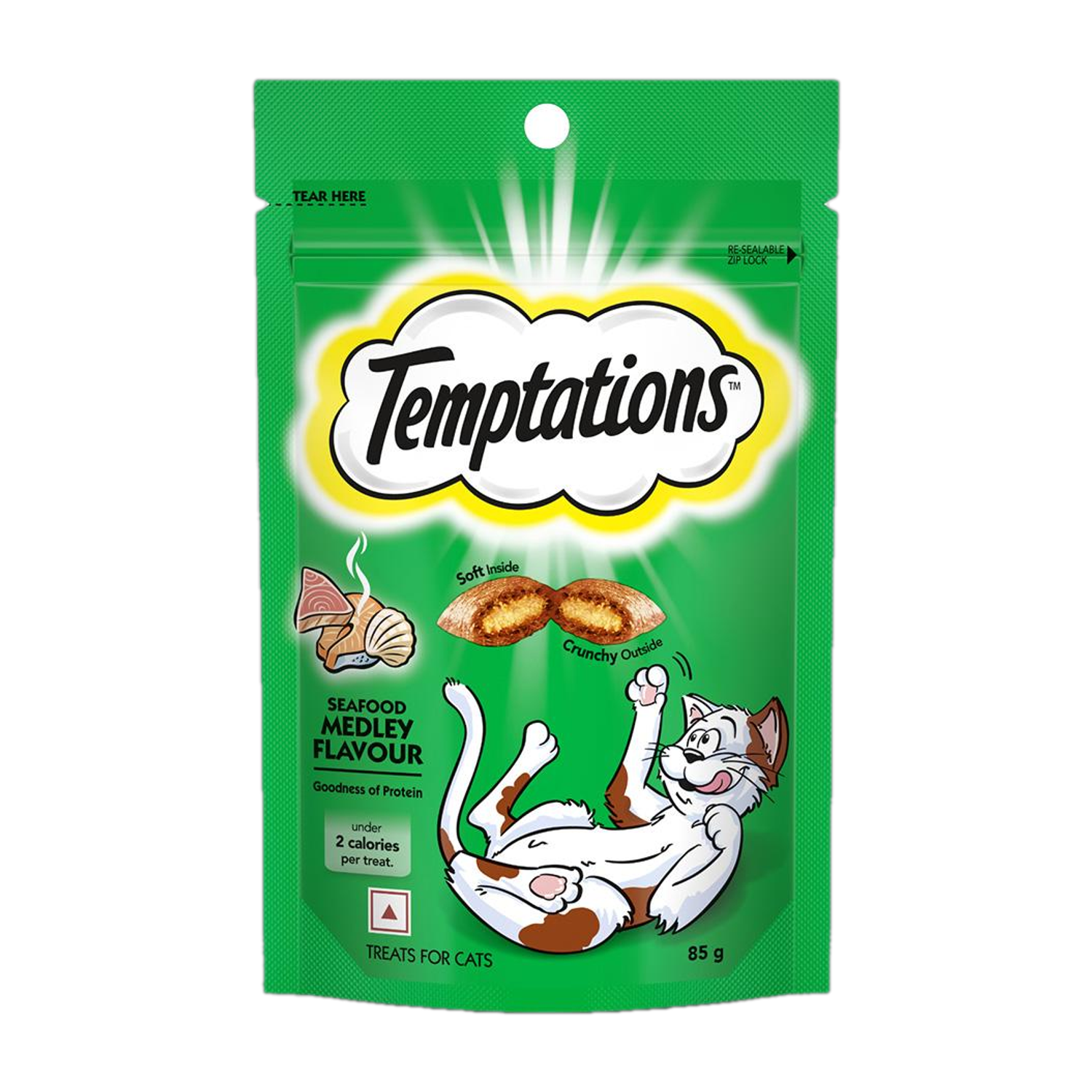 Image of Temptations Adult Sea Food Cat Treat