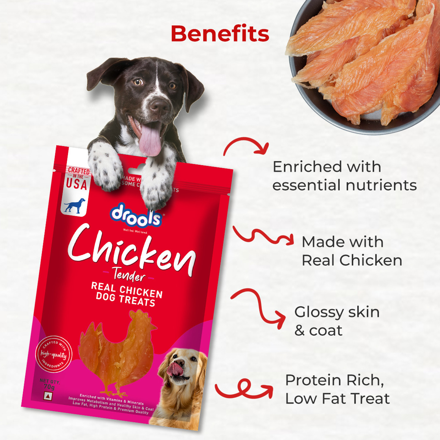 Image of Drools Tender Chicken Dog Treat