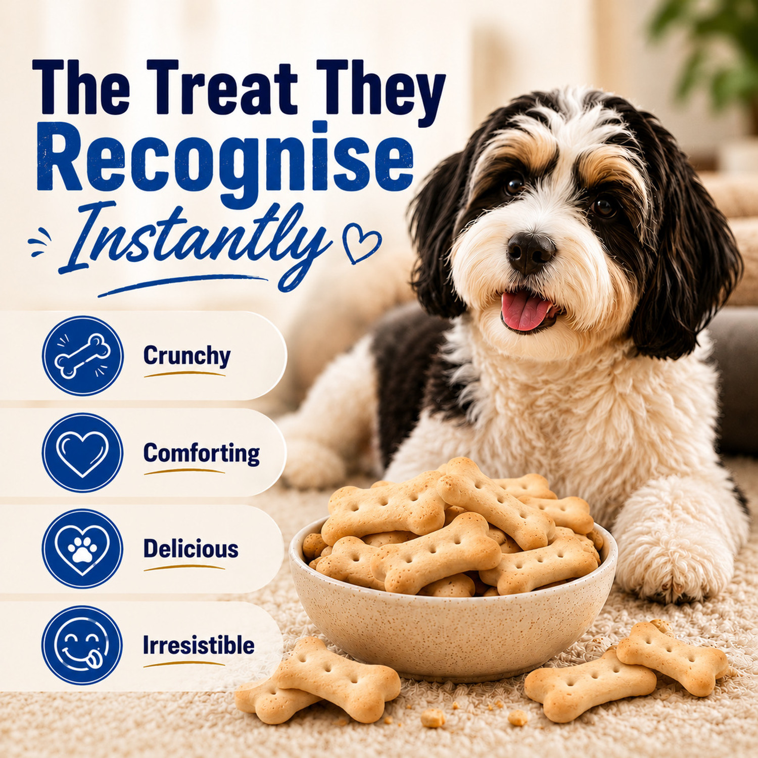 Image of Purepet Oven Baked Biscuit Chicken Dog Chew