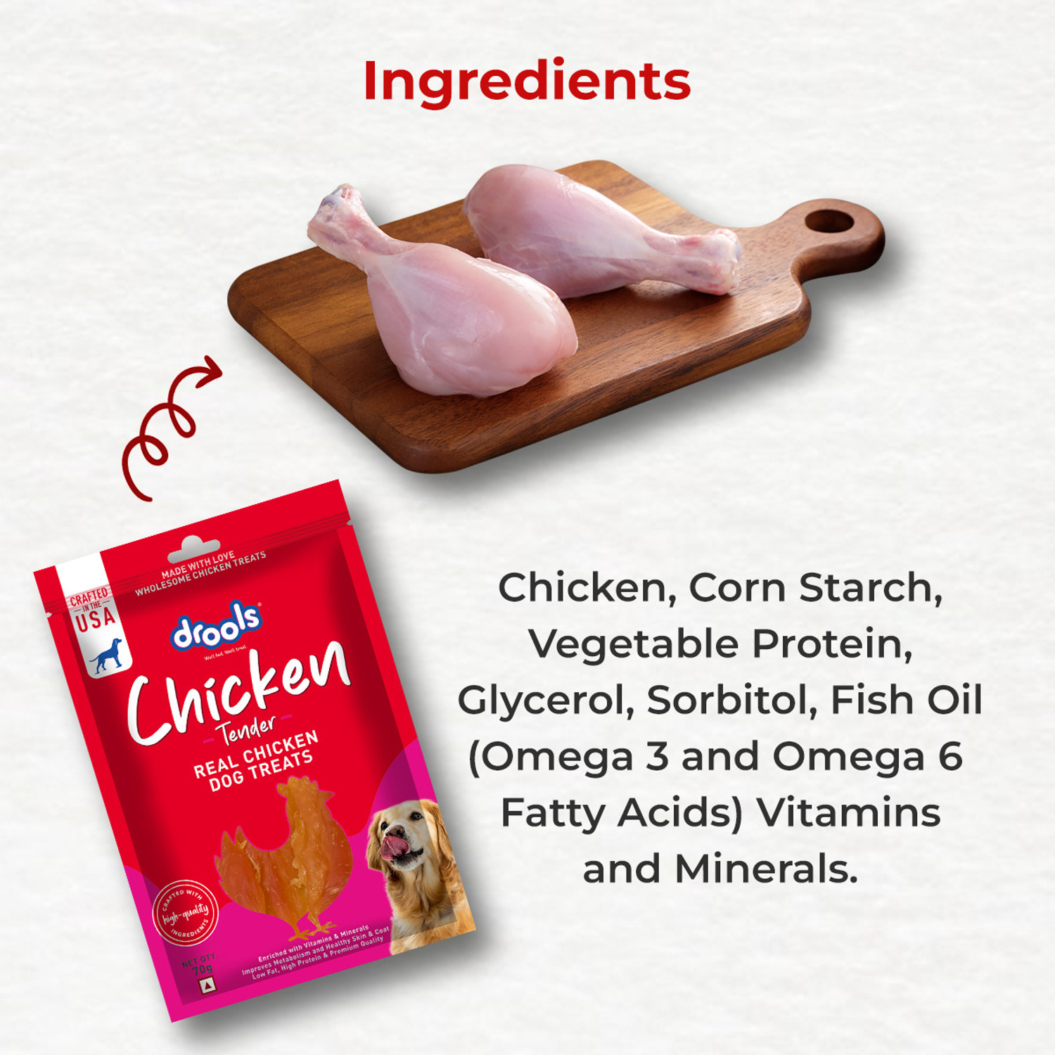 Image of Drools Tender Chicken Dog Treat