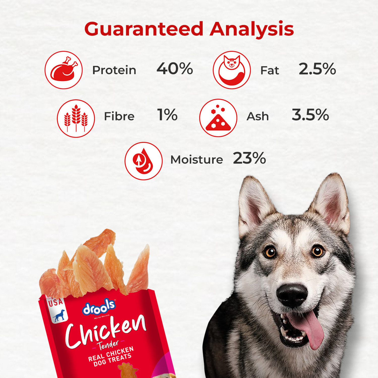 Image of Drools Tender Chicken Dog Treat