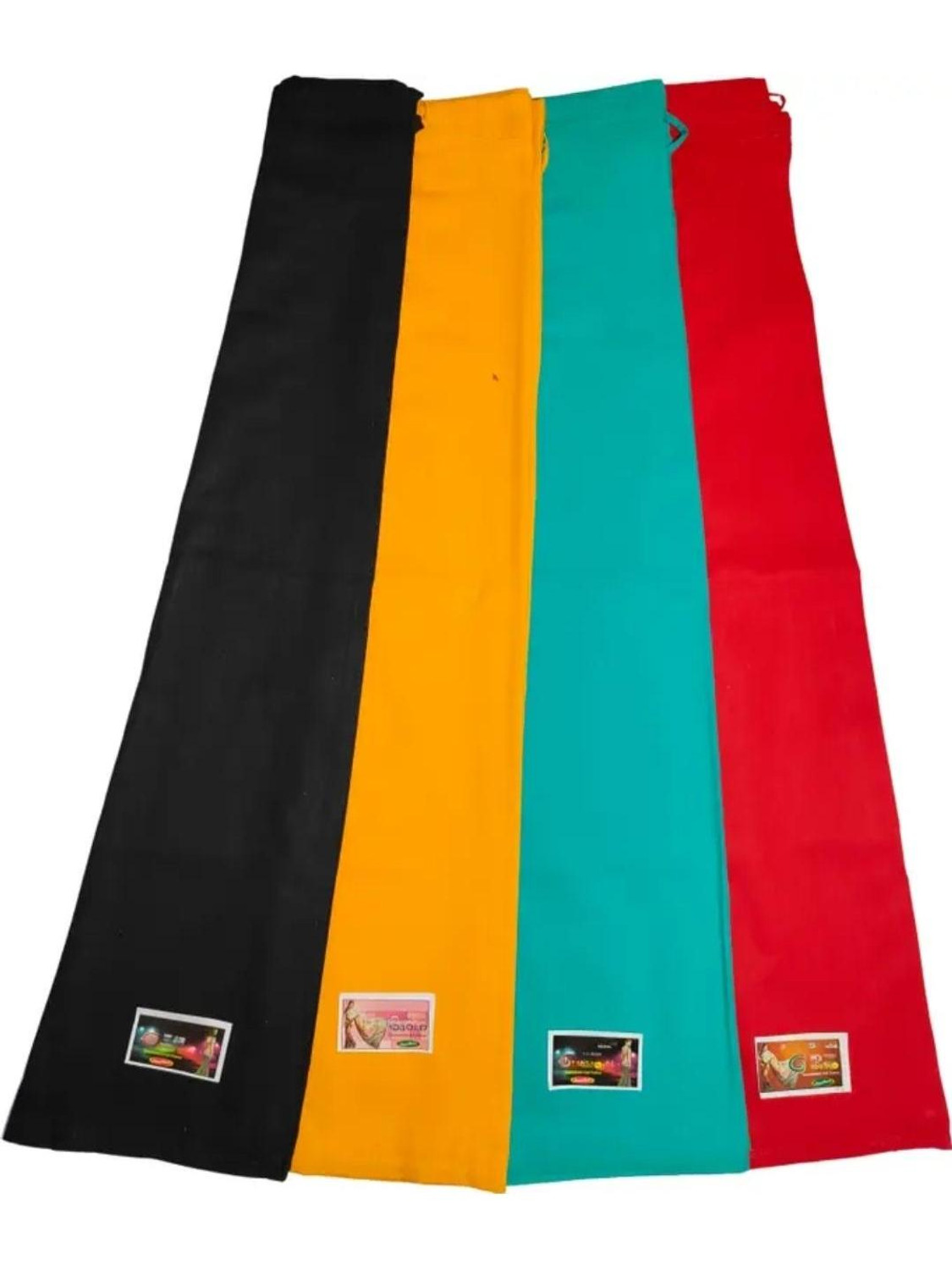 Image of ChetnaCreation REDBLACKRAMACHAMPAI Pure Cotton Petticoat