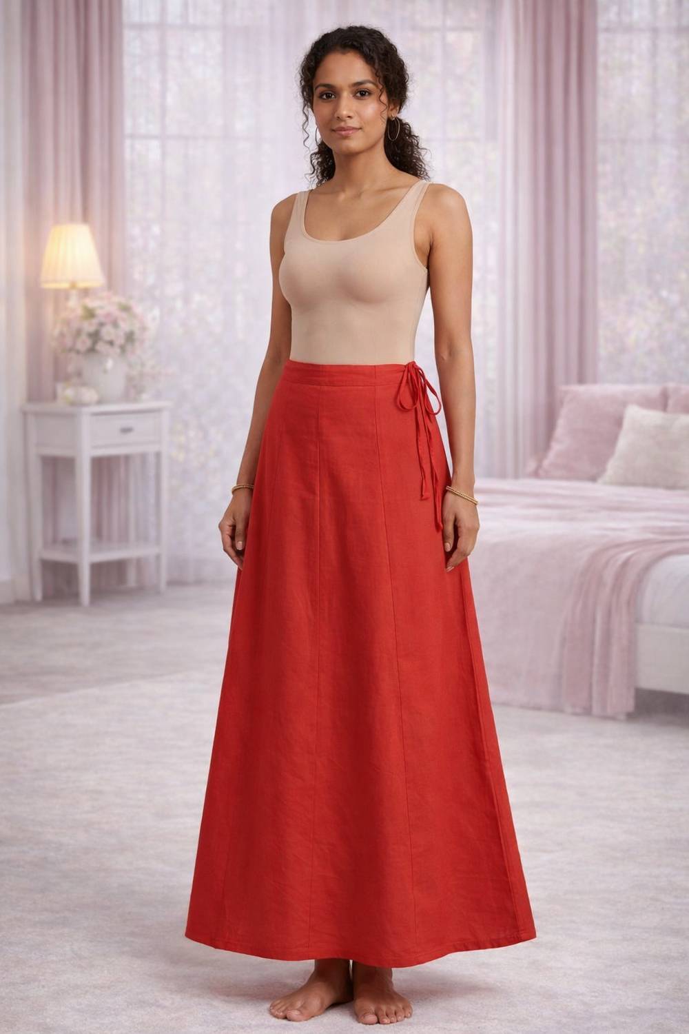 Breezly Pet-03 Pure Cotton Petticoat