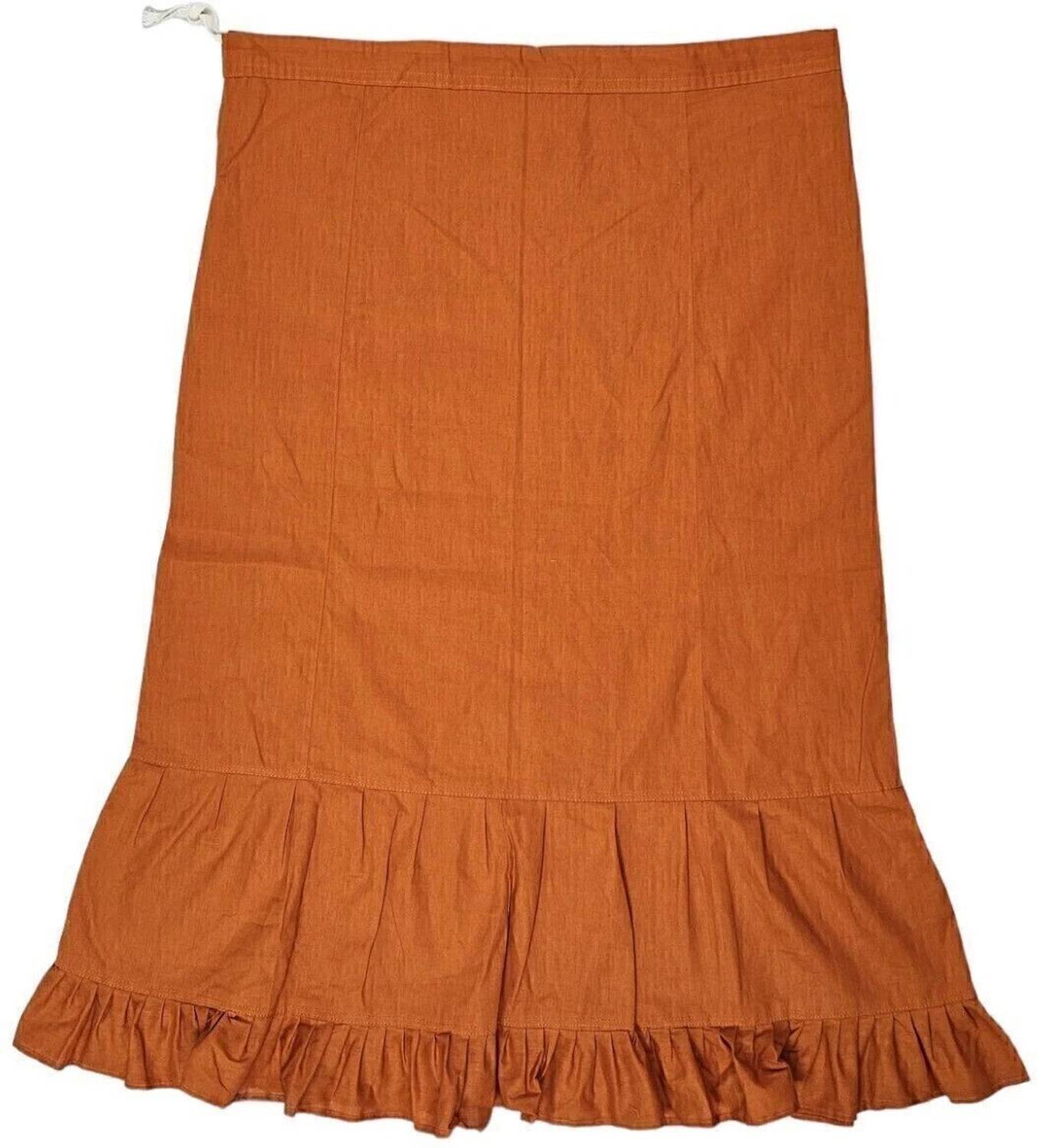 Belizzi Paridhan Tawny Pure Cotton Petticoat