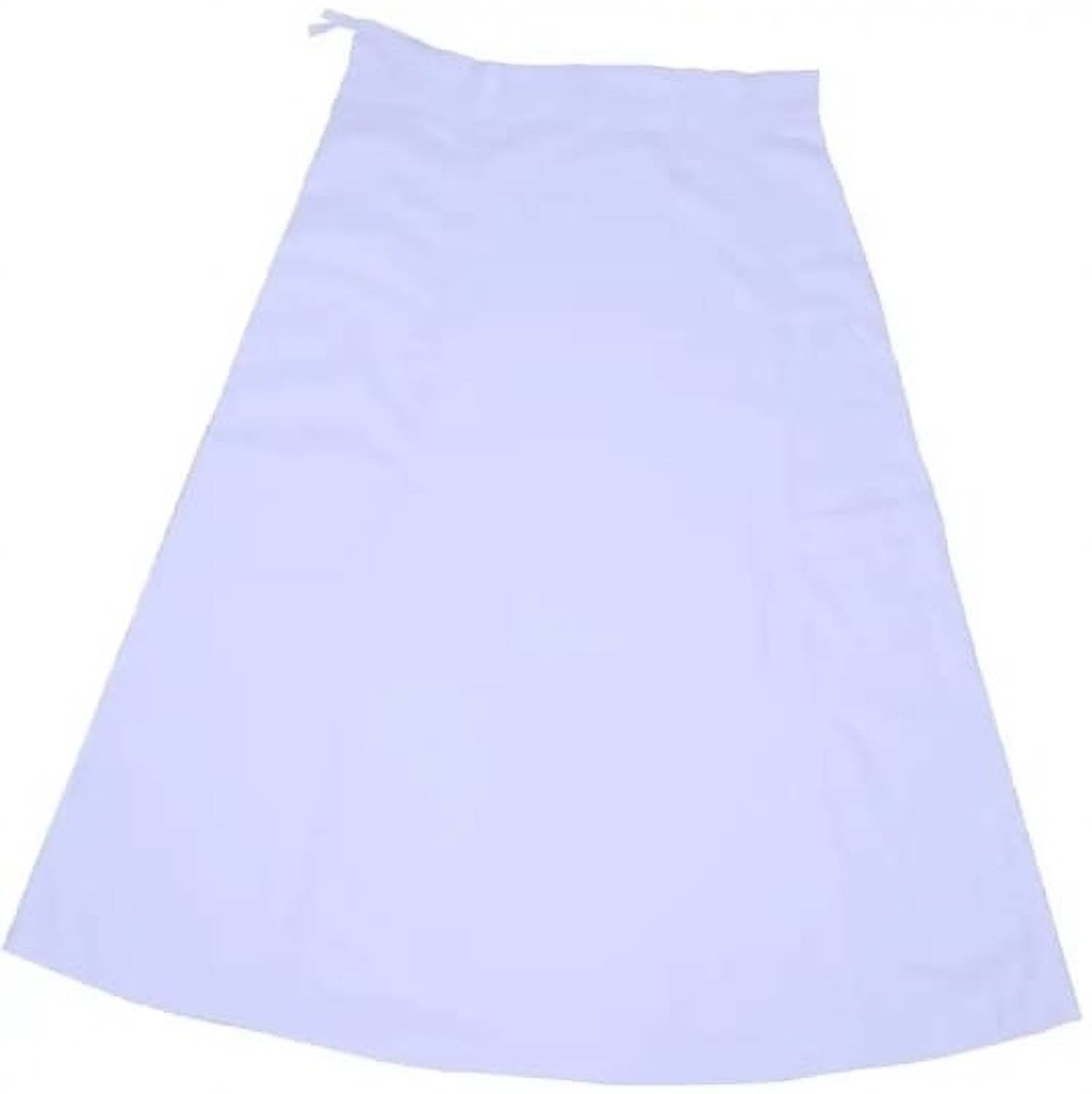 BreeZara BZ_WHIT Pure Cotton Petticoat