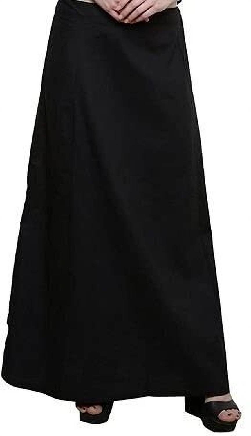 ABNF Women Black Cotton Shapewear & Petticoat For Ladies Pure Cotton Petticoat