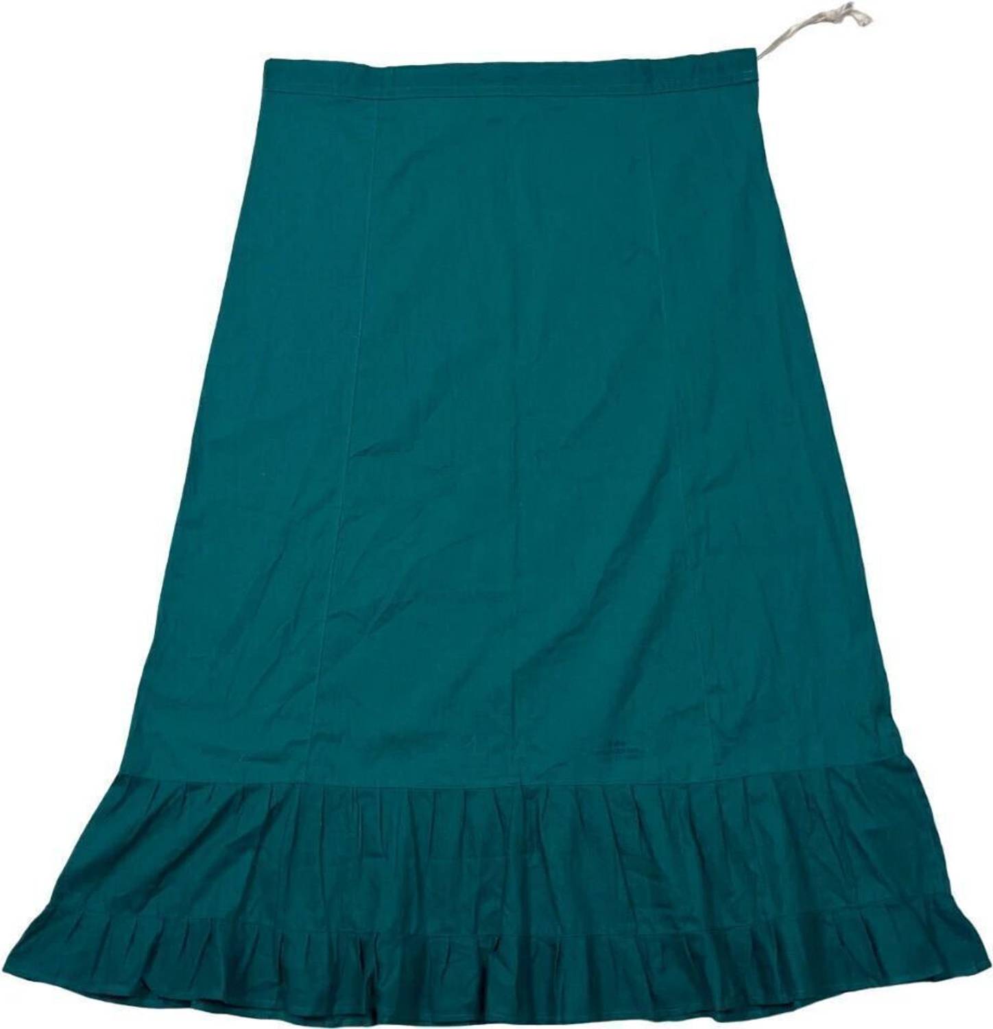 Belizzi Paridhan Deep Teal Pure Cotton Petticoat