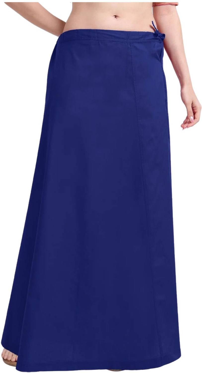 Belizzi Paridhan Red Women Stand Patti Pettcoat Pure Cotton Petticoat