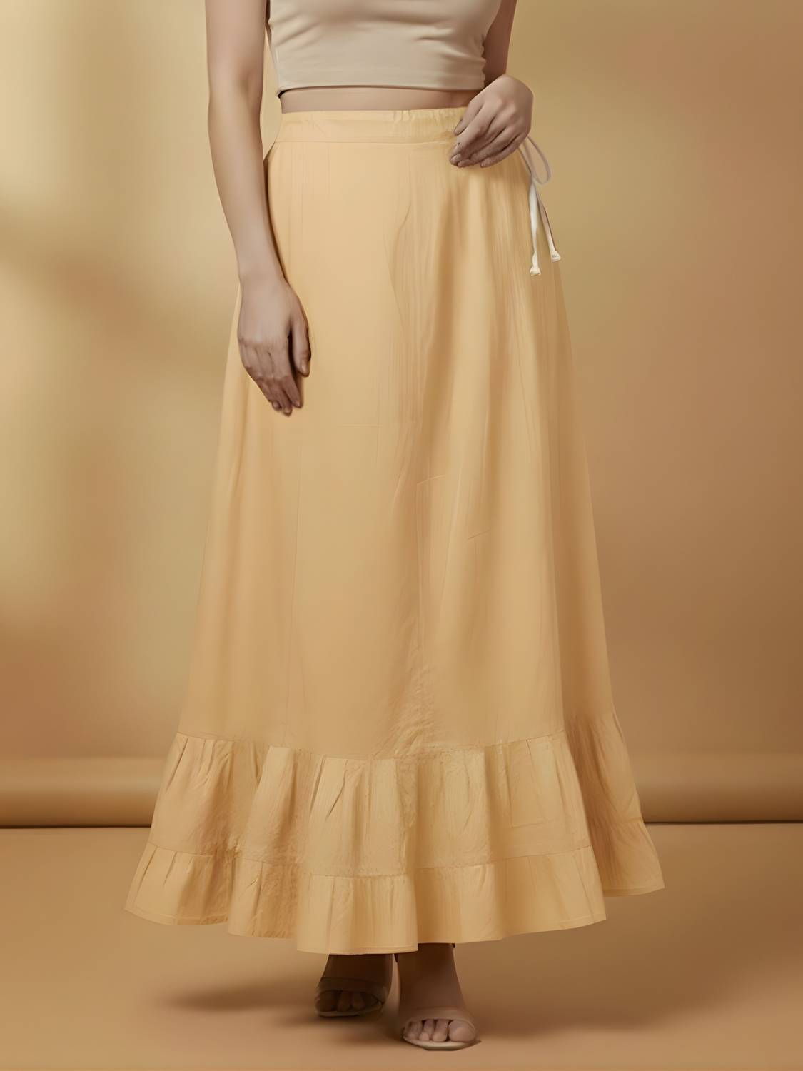 Belizzi Paridhan Premium Honey Pure Cotton Petticoat