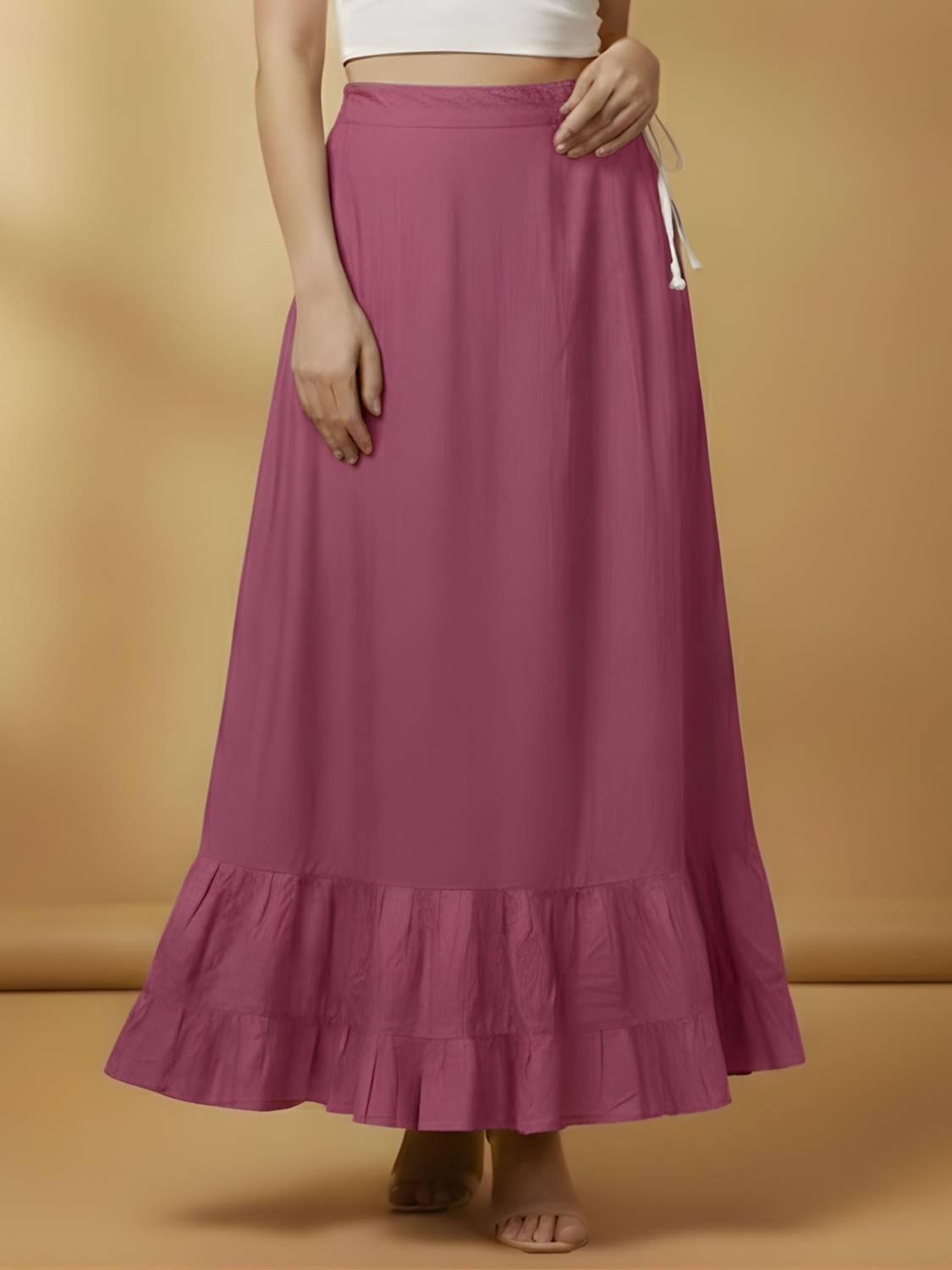 Belizzi Paridhan Premium Onion Pure Cotton Petticoat