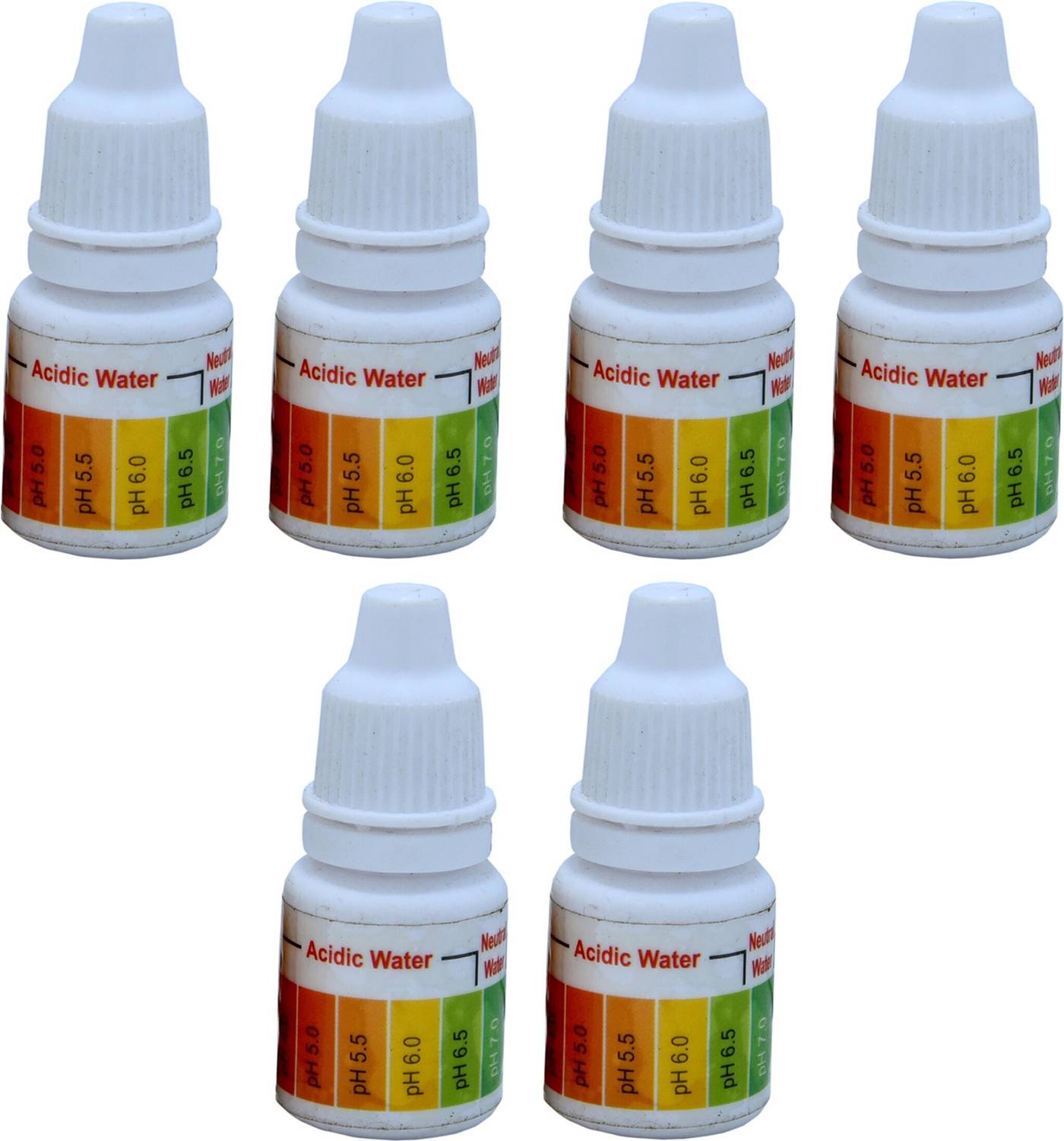 bioway PH TESTING LIQUID SOLUTION KIT BOTTLE FOR TESTING RO/OTHER WATER Ph Test Strip