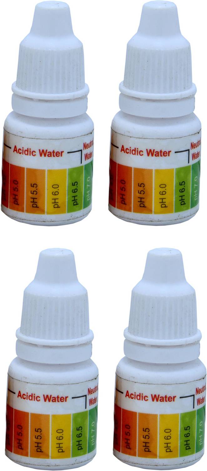 bioway PH TESTING LIQUID SOLUTION KIT BOTTLE FOR TESTING RO/OTHER WATER Ph Test Strip