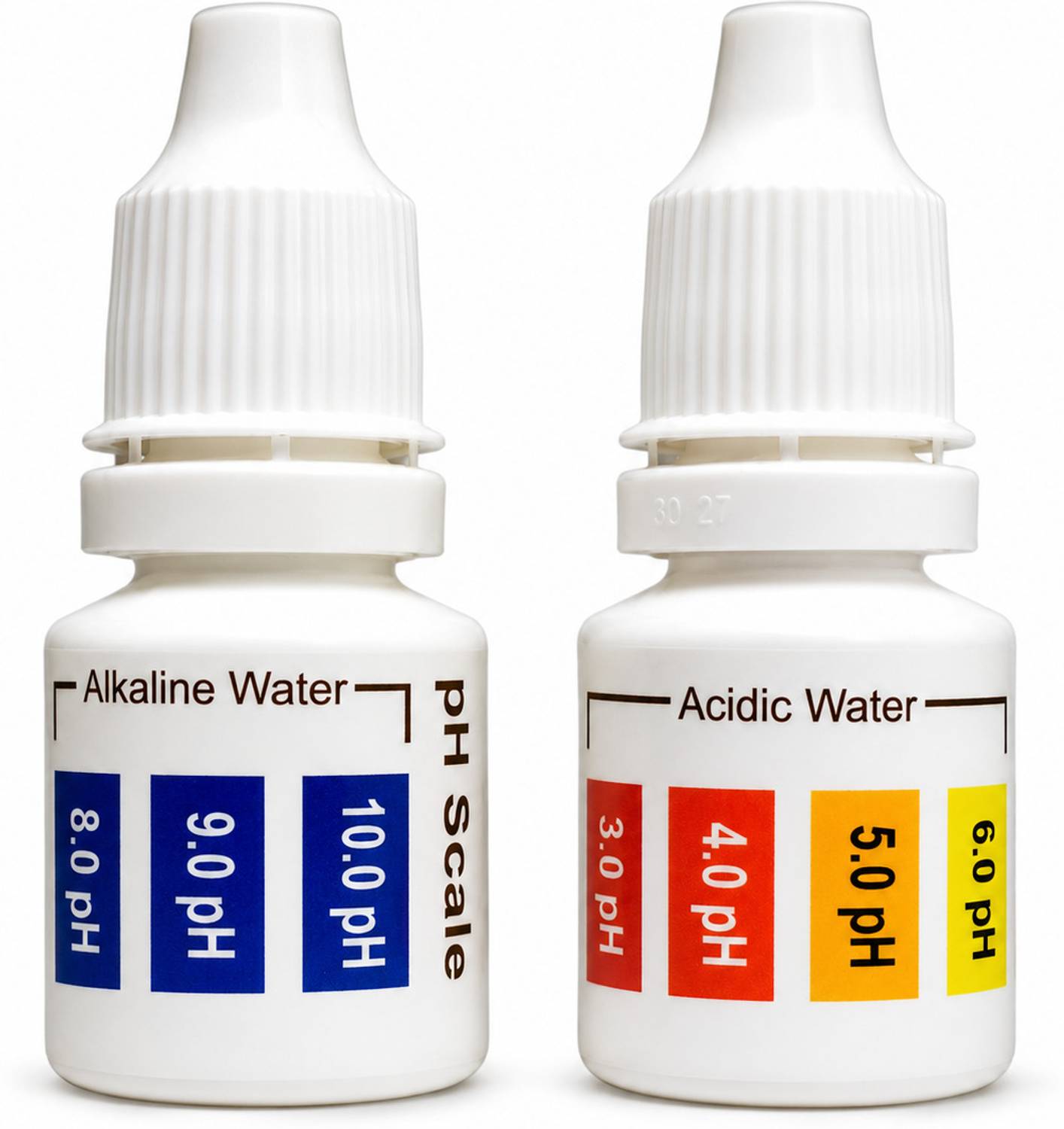 bioway 2PCS PH TESTING LIQUID SOLUTION KIT BOTTLE FOR TESTING RO/OTHER WATER Ph Test Strip
