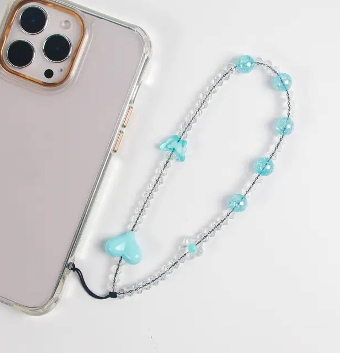 badeja handmade fashion trendy beads phone charm/cell charm for girls and women Phone Charm