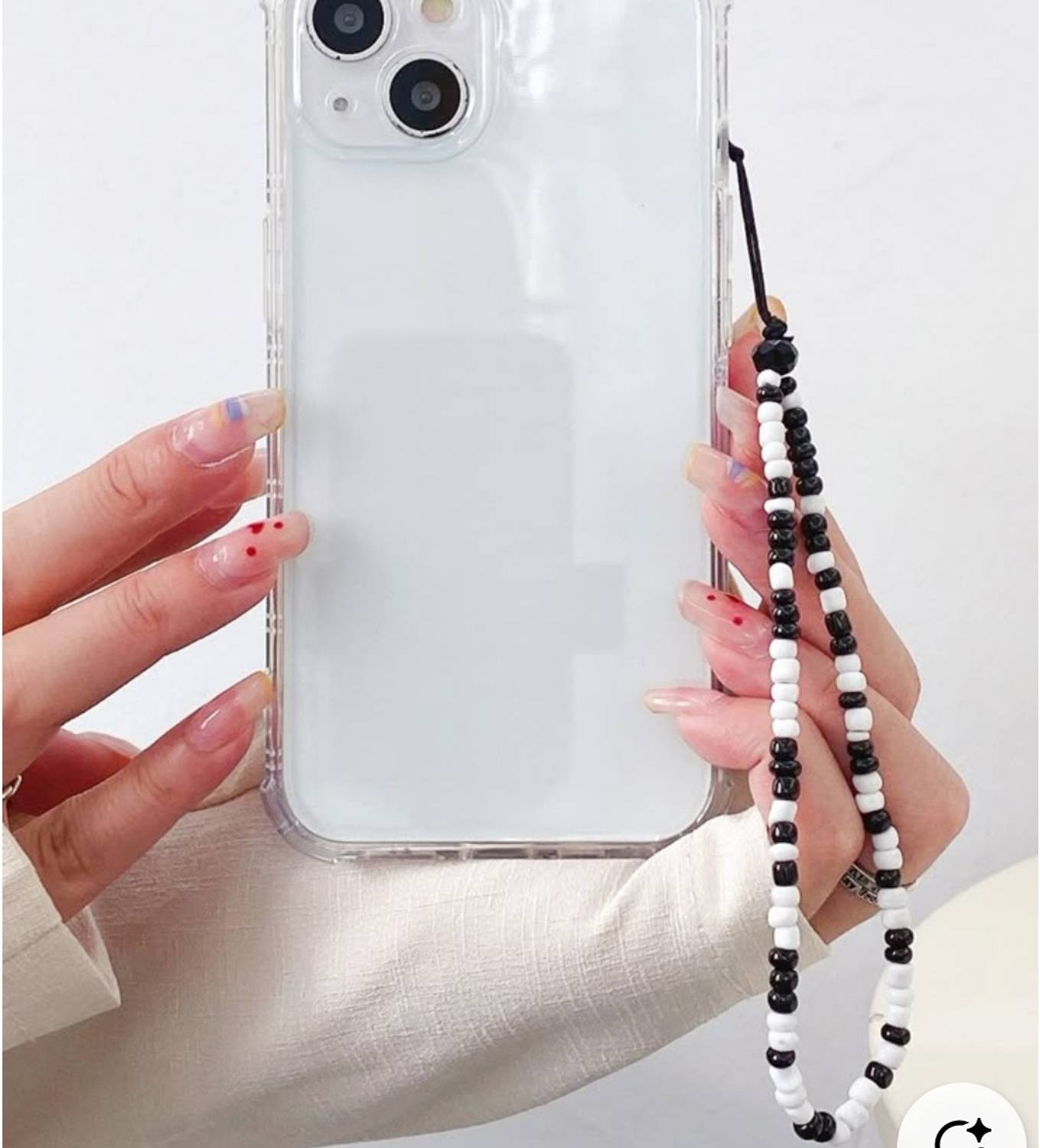 badeja pearl handmade beaded cute phone charm/cell phone for women and girls Phone Charm