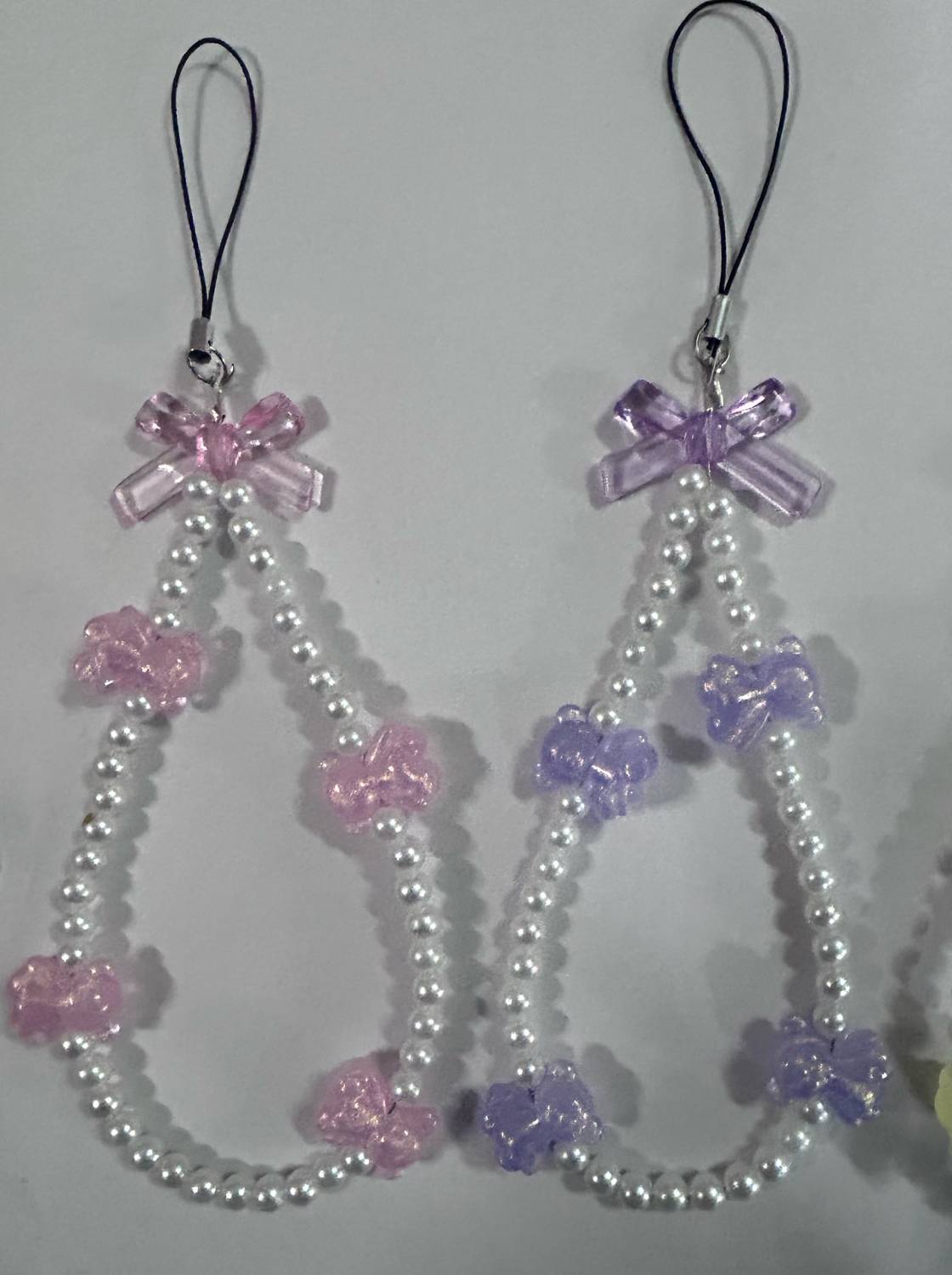 badeja teddy bow phone charm/cell charm for girls Phone Charm