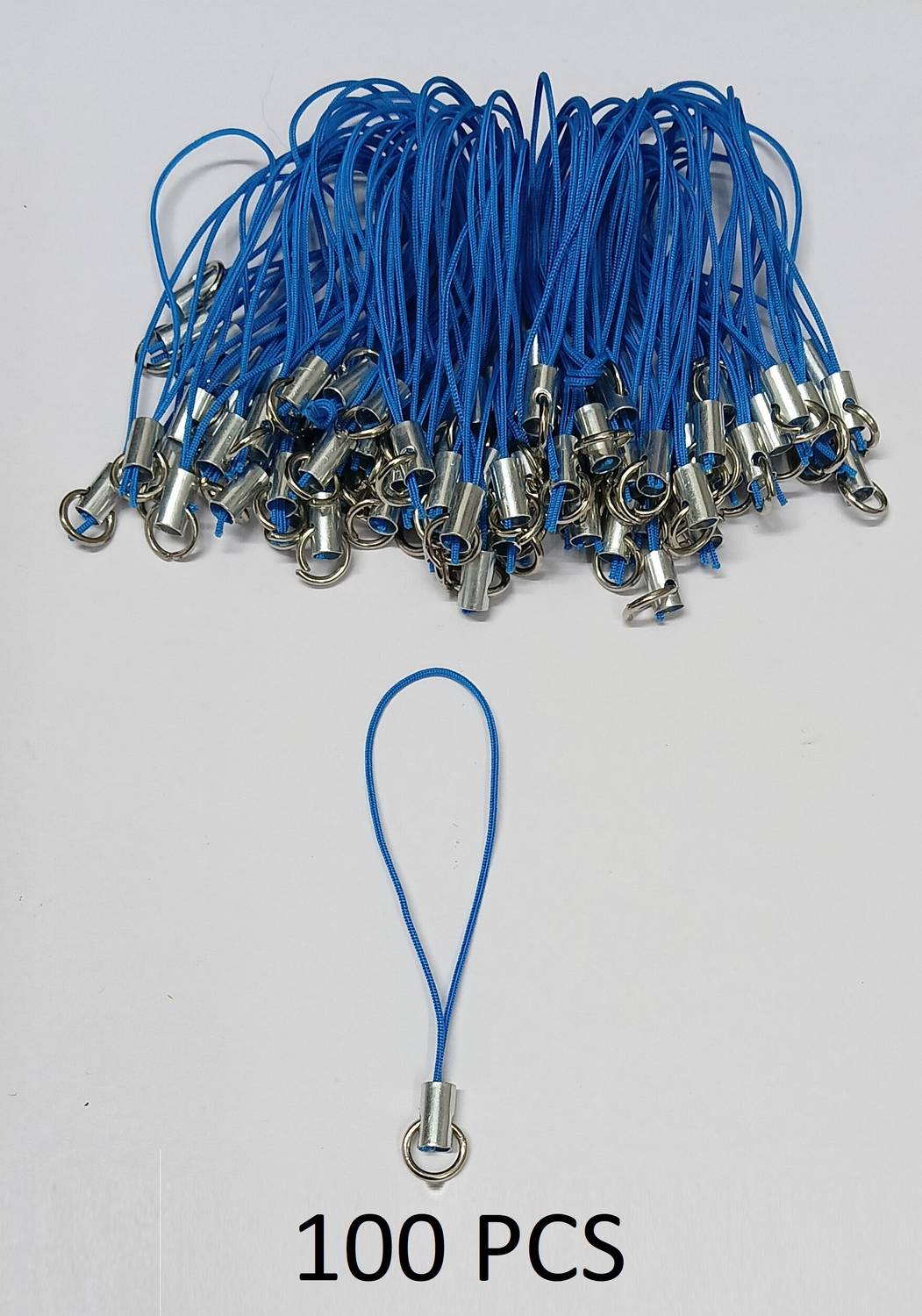 MOREL STRING ROPE CORD NYLON WITH JUMP RING CLASP FOR CELLPHONE