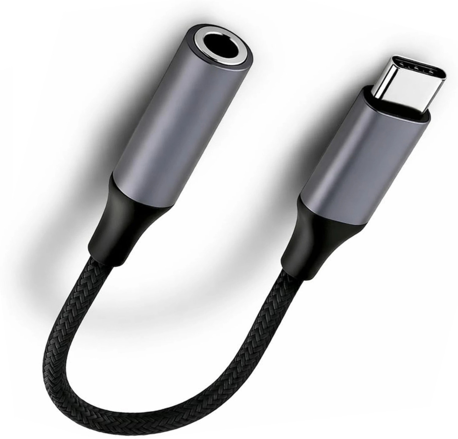 Image of MIFKRT Multicolor Type C to 3.5mm Headphone Jack Adapter with DAC Chip for Music & Calling Phone Converter
