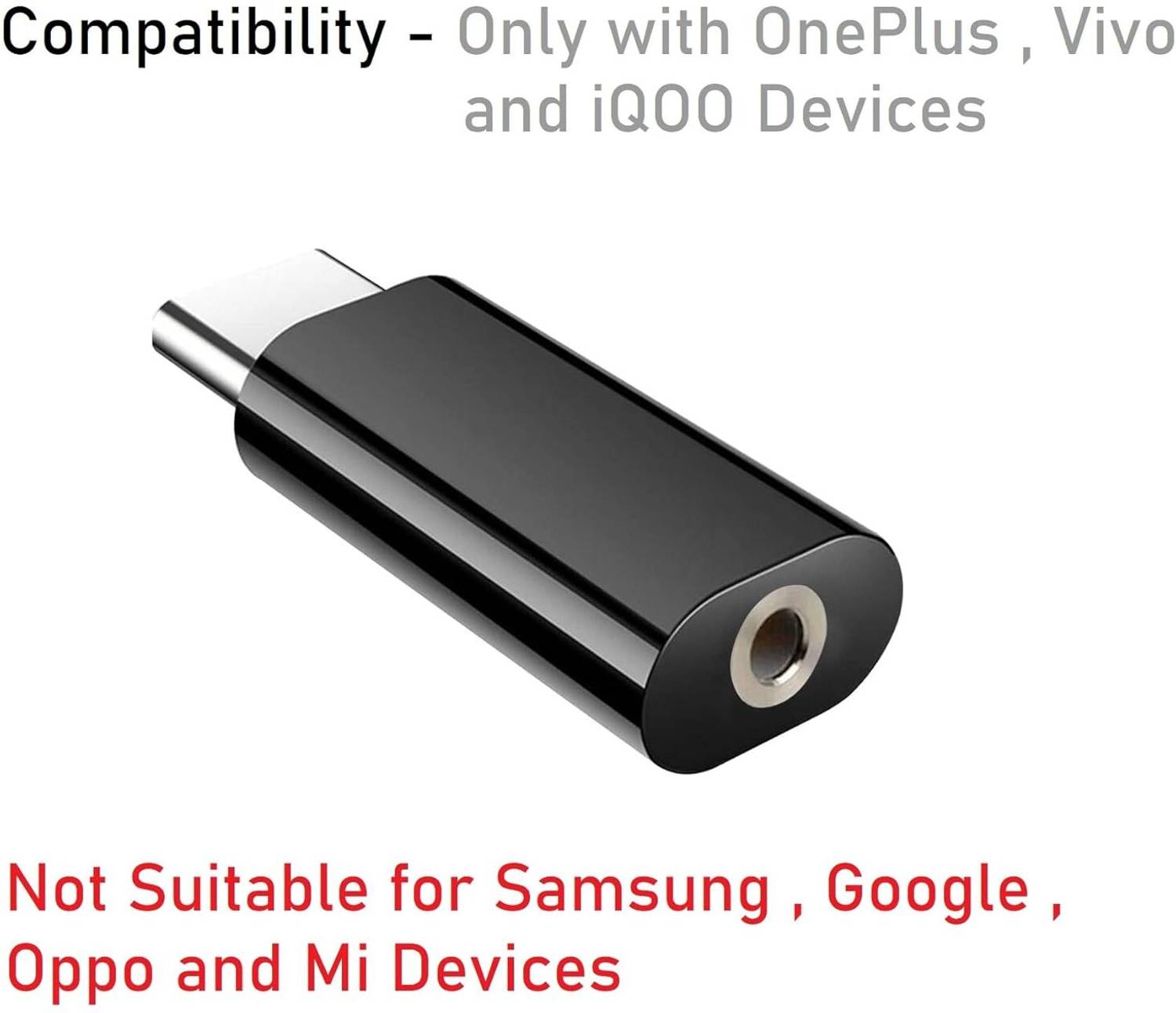 c♡♩ Czech Multicolor KNE-Headphone Jack Adapter Type-C to AUX Audio