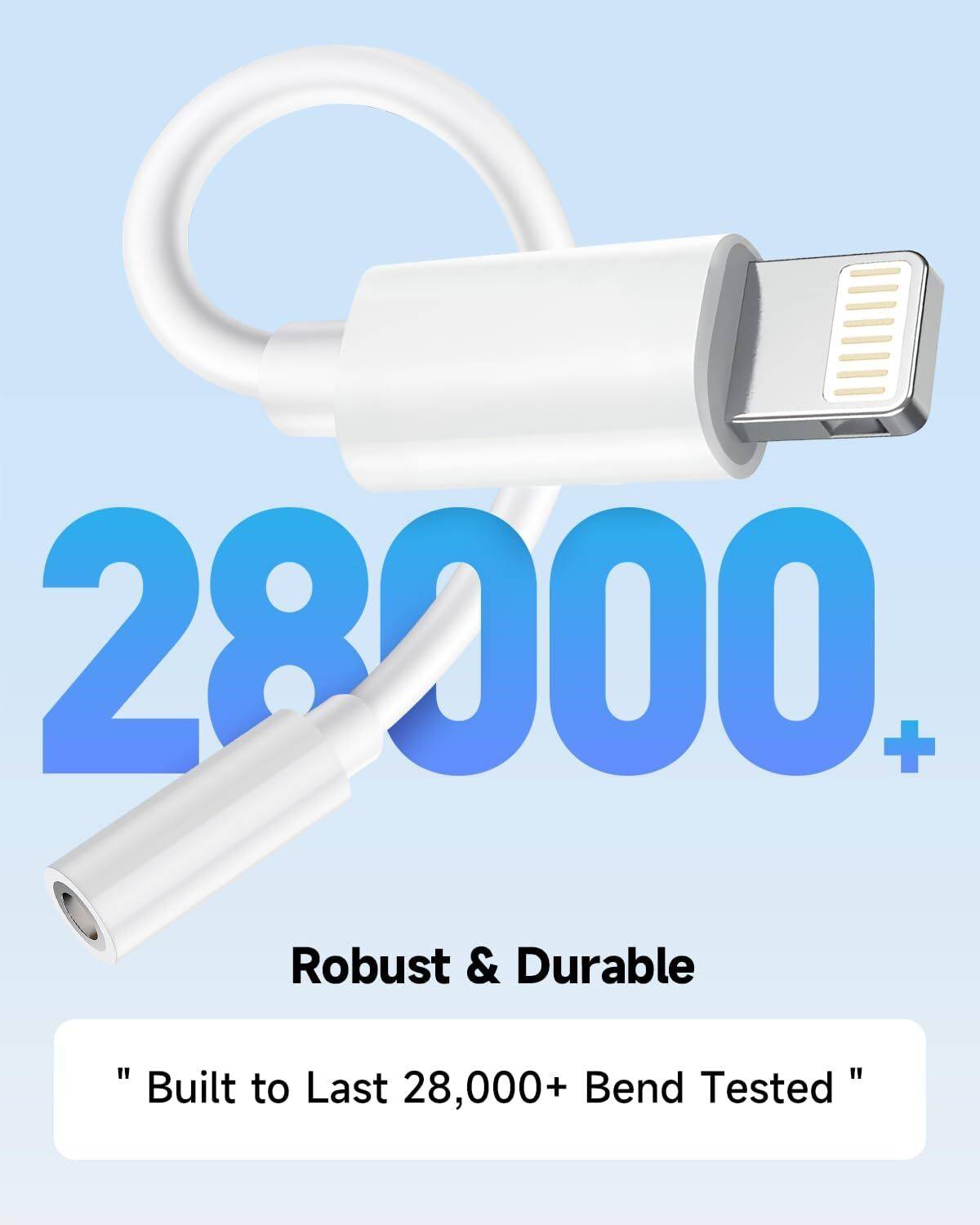 IMMUTABLE Multicolor Headphone Jack Adapter